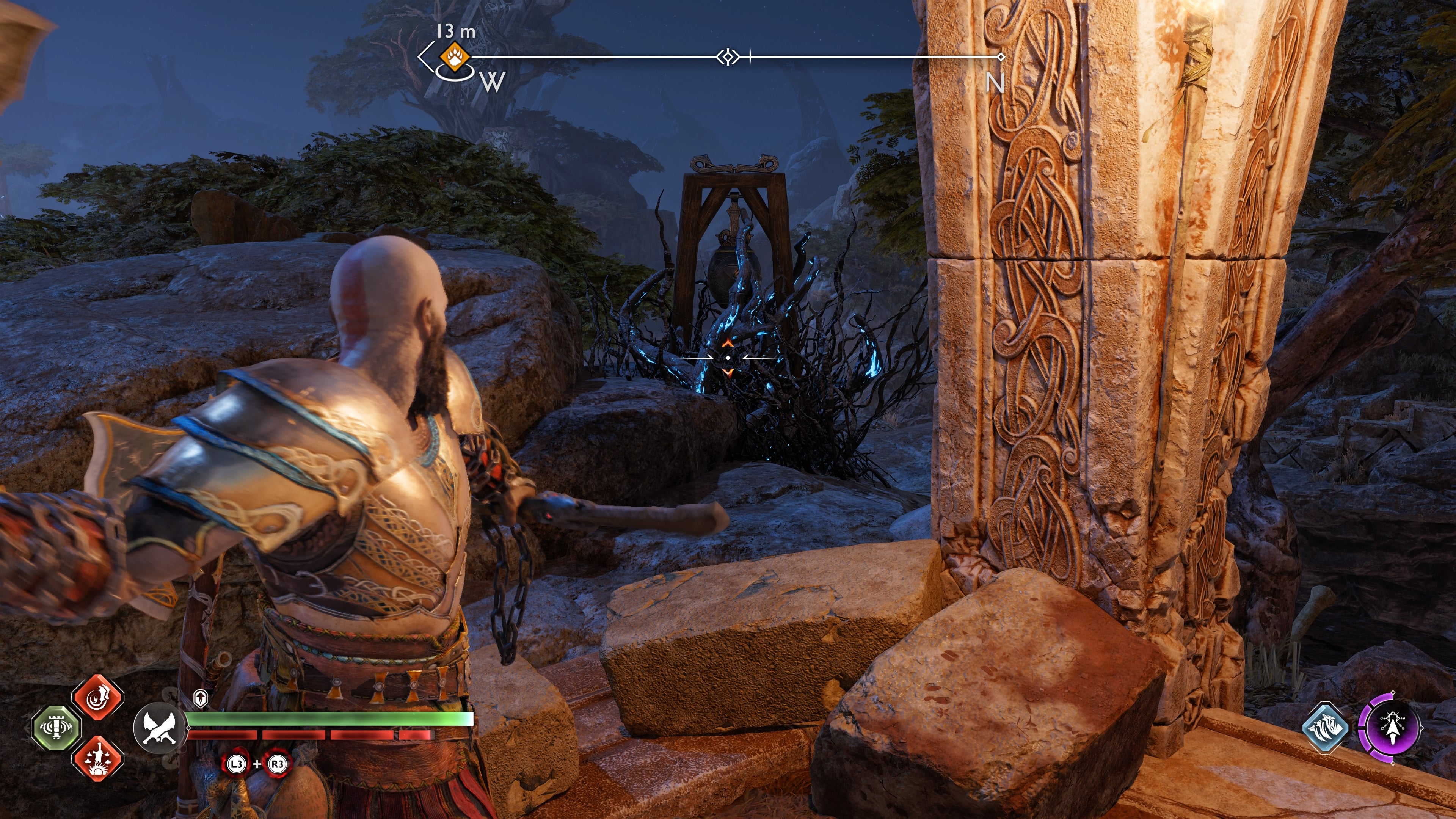 God of War Ragnarok All Nornir Chest locations and solutions - 1