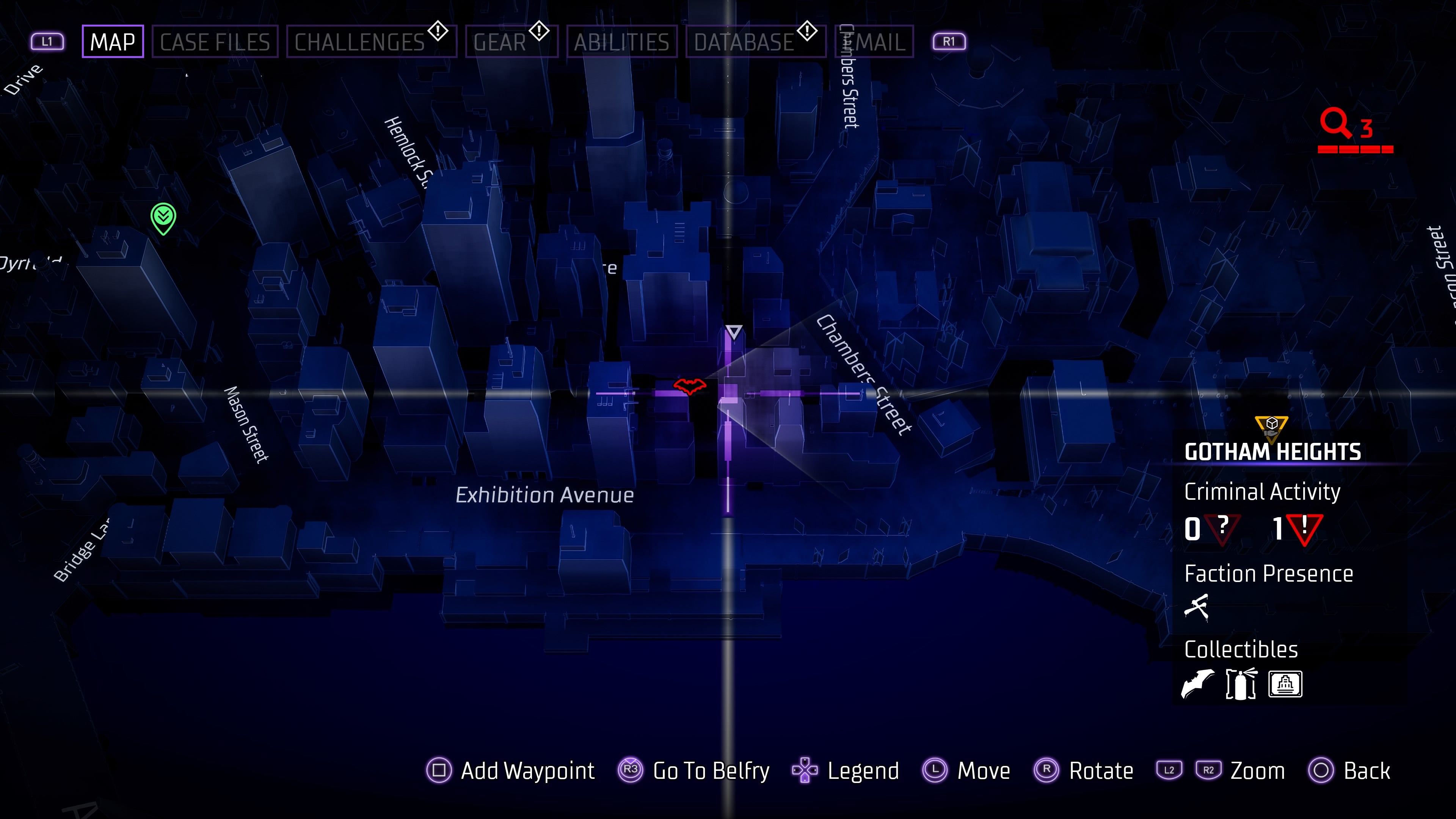 Gotham Knights all batarang locations - 4