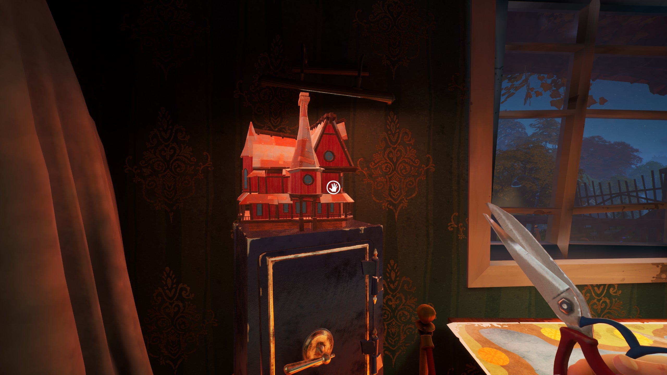 The first model house in the museum in Hello Neighbor 2