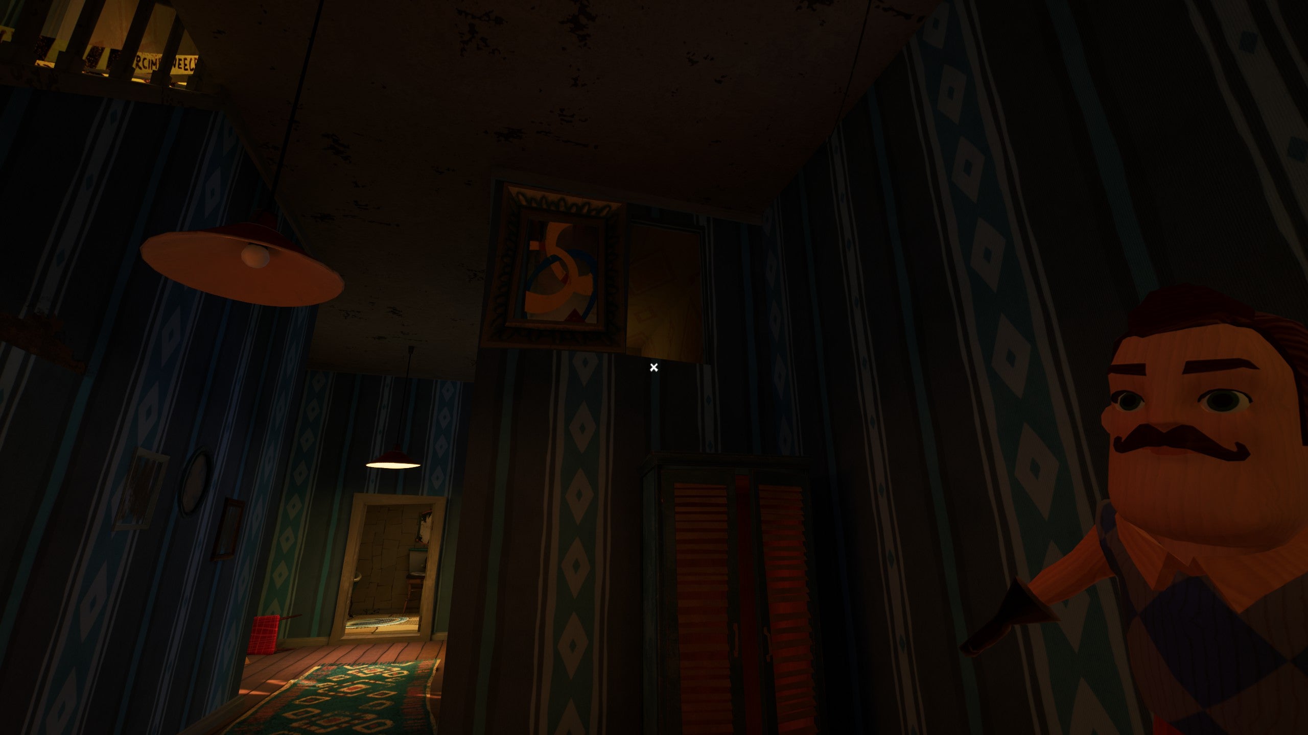 Where to find the third figure for the doll house in Hello Neighbor 2