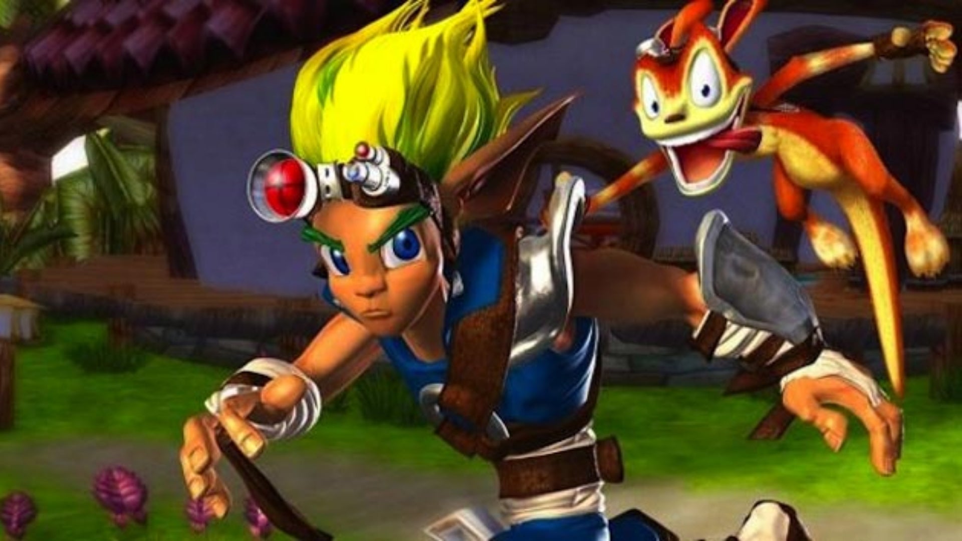 Jak and Daxter artwork for Jak and Daxter The Precursor Legacy