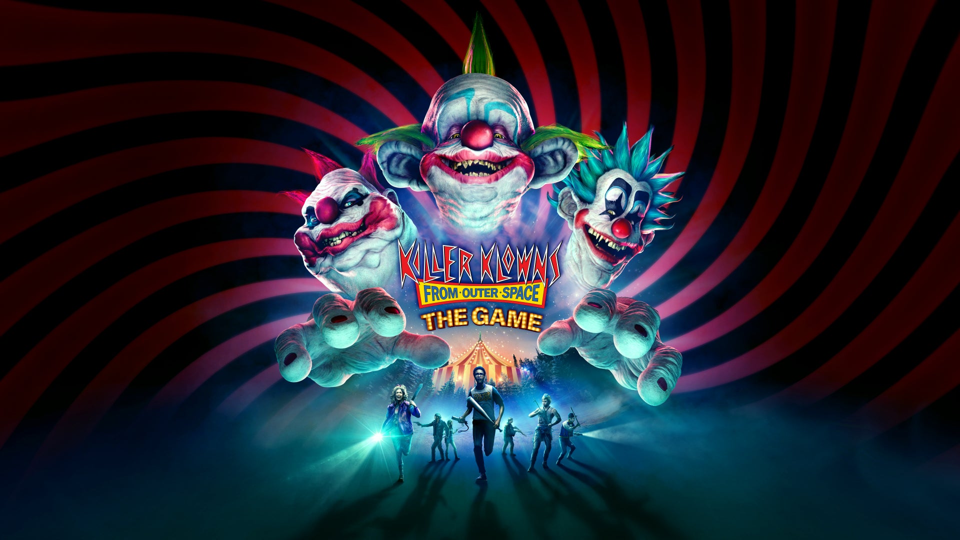 Key art for Killer Klowns from Outer Space: The Game