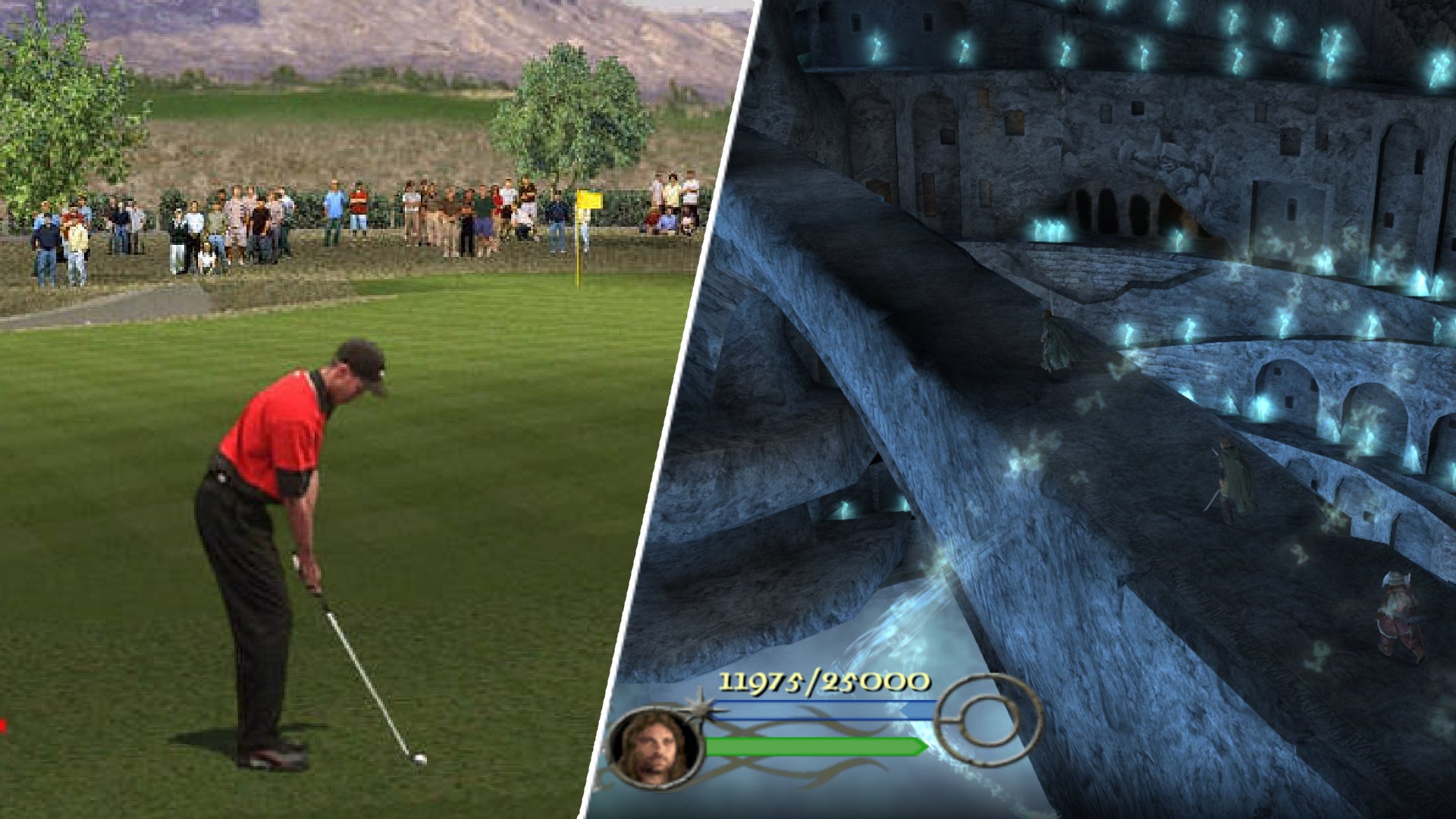 Image for The Lord of the Rings: Return of the King was developed using Tiger Woods engine