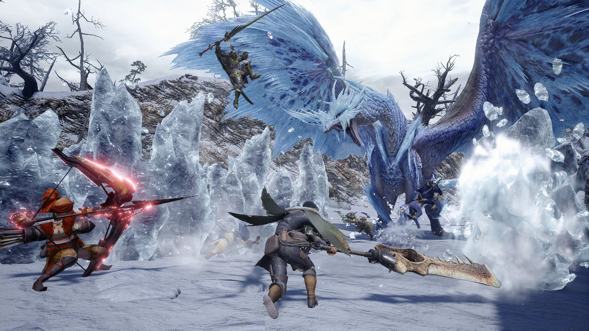 Image for Monster Hunter Rise: Sunbreak's next title update brings frosty Elder Dragon Velkhana to the game