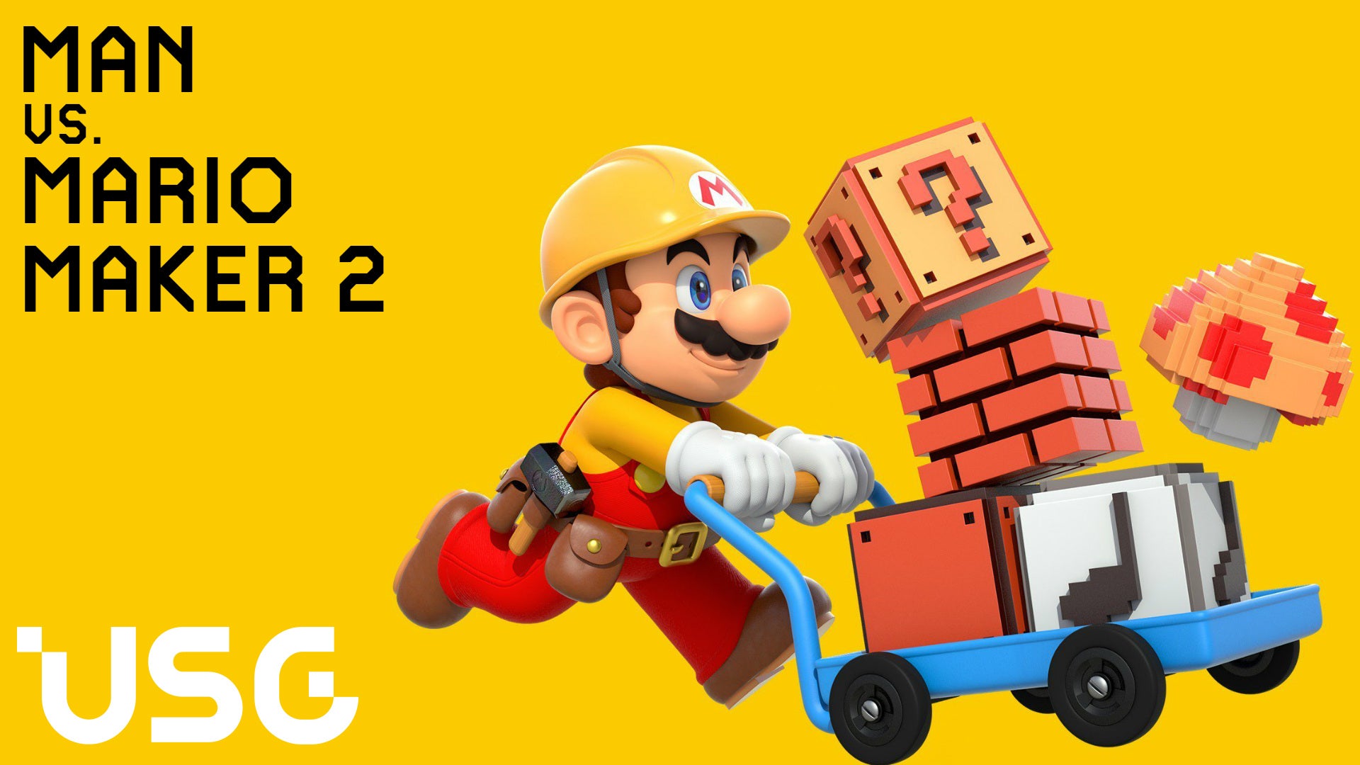 Image for Man vs. Mario Maker 2: The Best Courses Based on Other Games