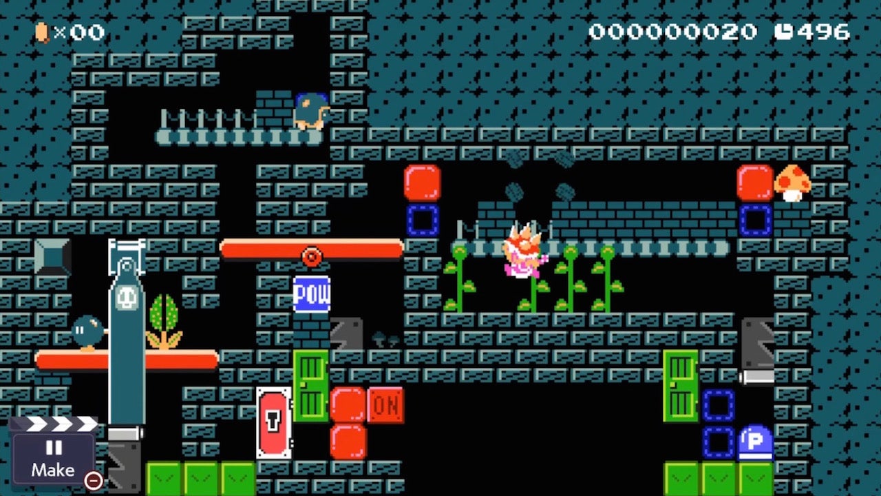 Image for The Creator of Mario Maker 2's "Most Improbable" Level Knows His Cryptographic Creation is Bizarre