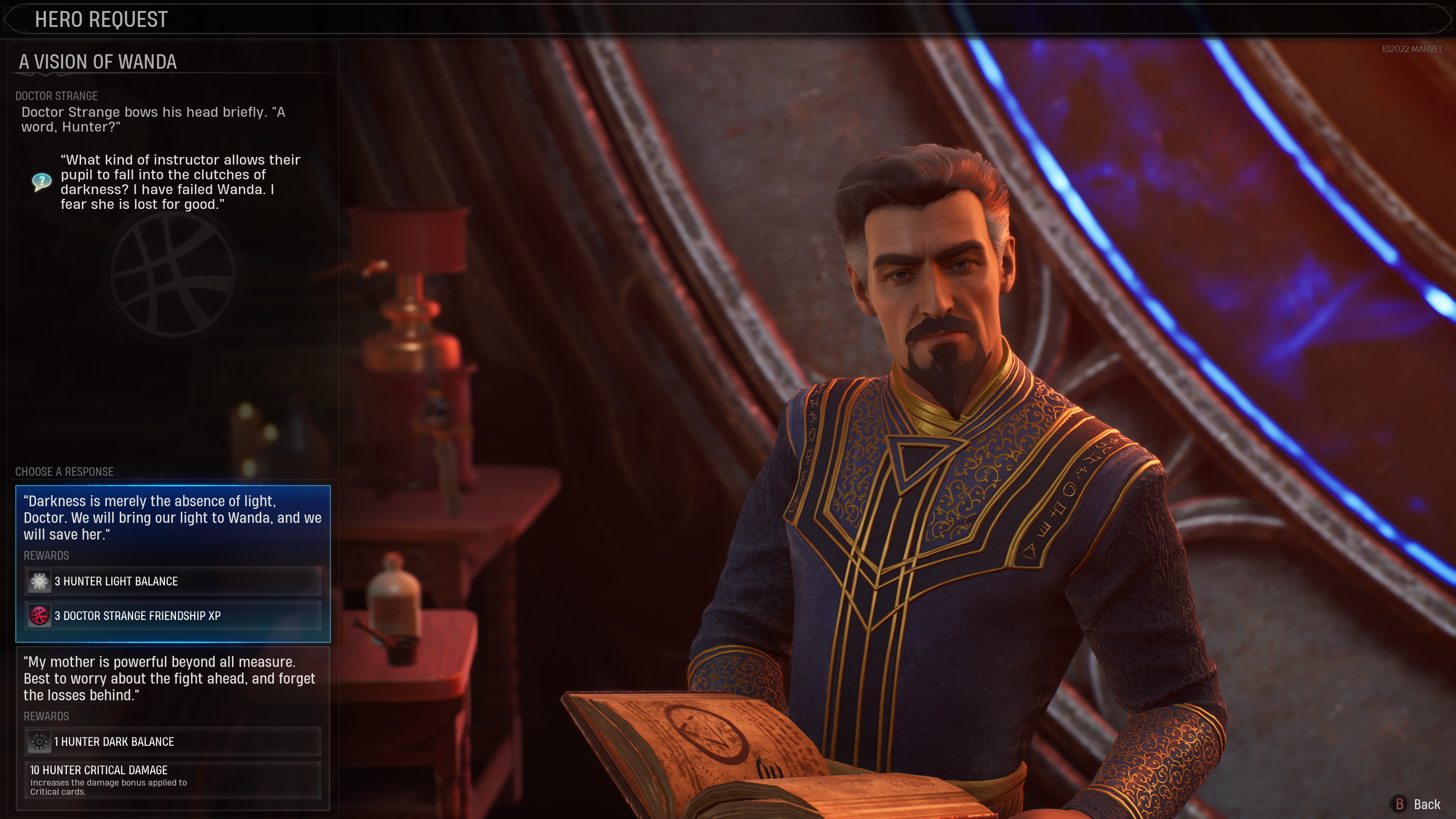 Marvel S Midnight Suns Screenshot Doctor Strange S Quest