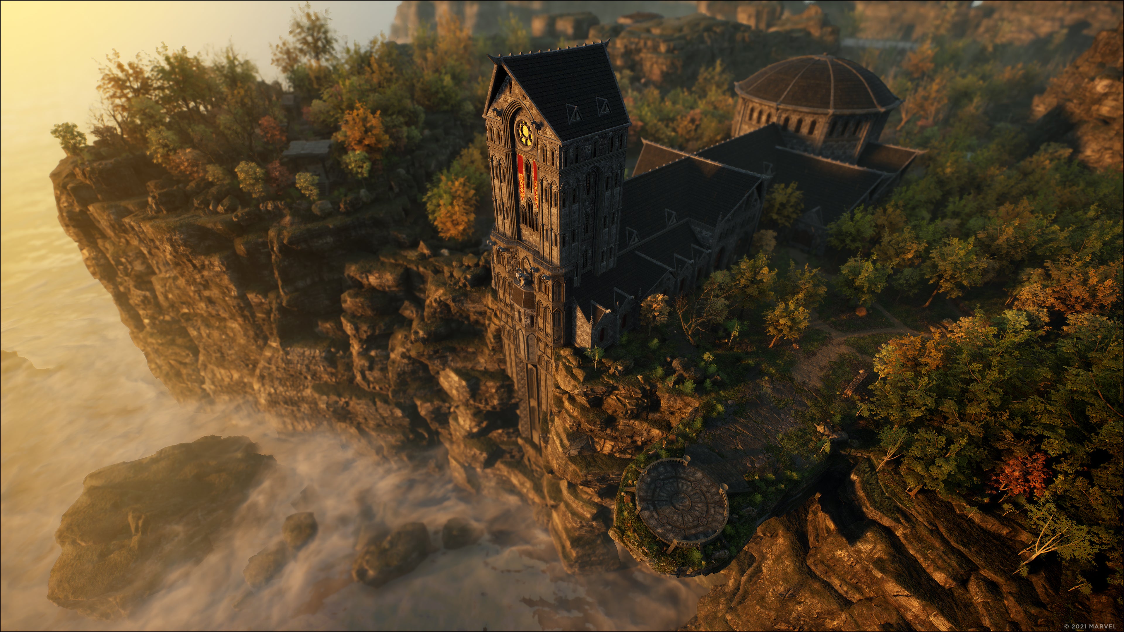 Marvel S Midnight Suns Screenshot The Abbey At Dawn