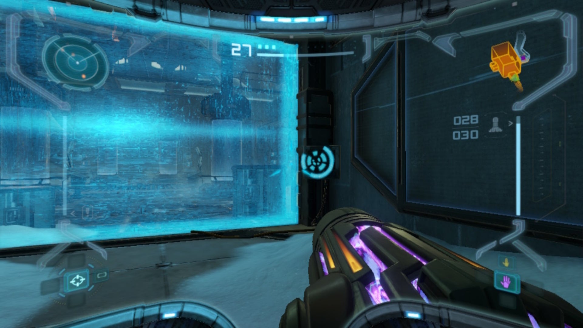 Metroid Prime Remastered Phendrana Drifts Part 2   How to beat Thardus - 71