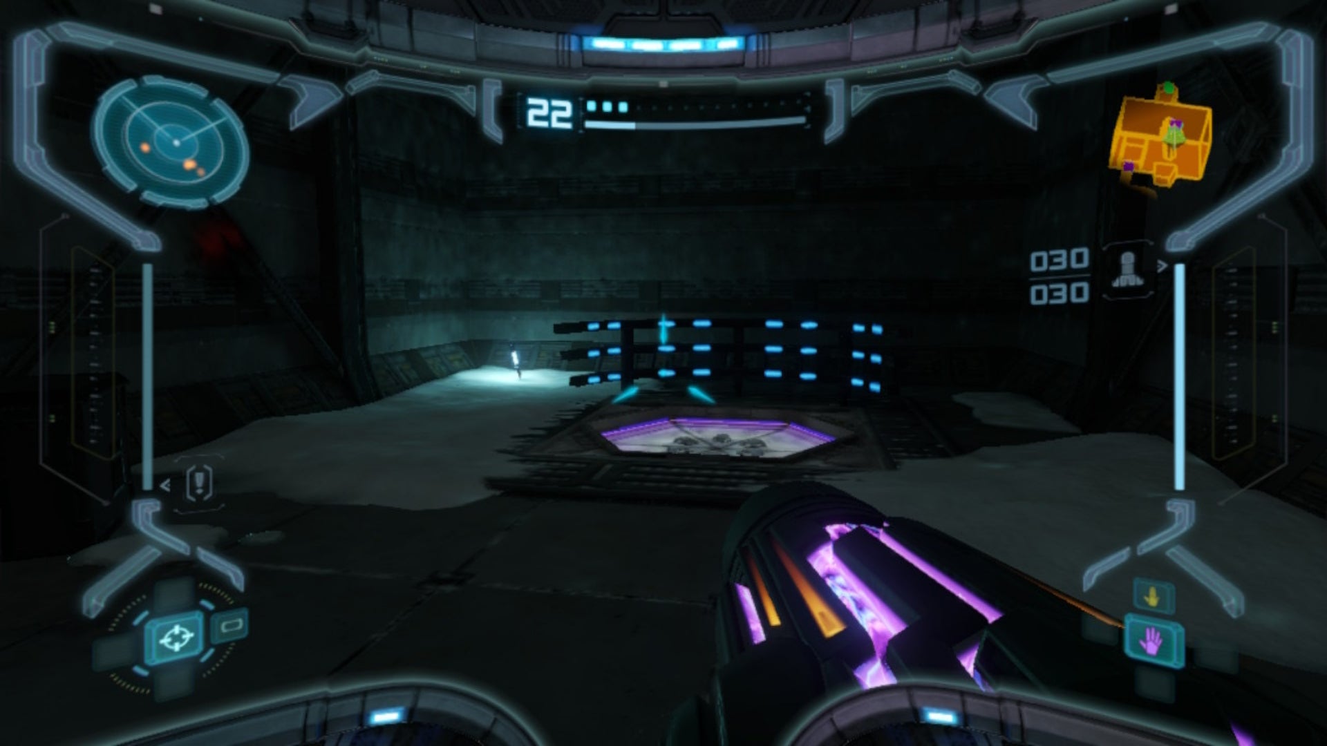 Metroid Prime Remastered Phendrana Drifts Part 2   How to beat Thardus - 44