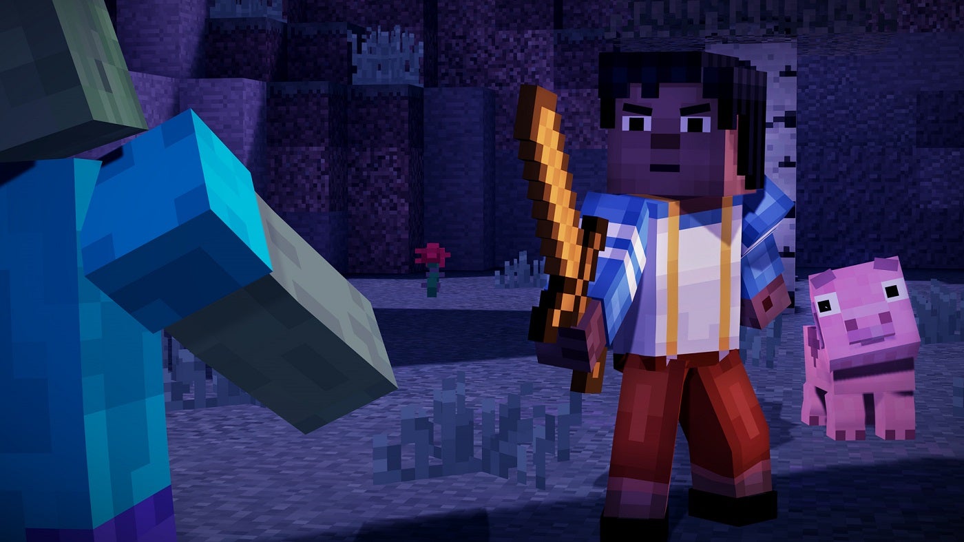 Minecraft Story Mode, Episode 1 PC Review: Crafting a New Canon | VG247