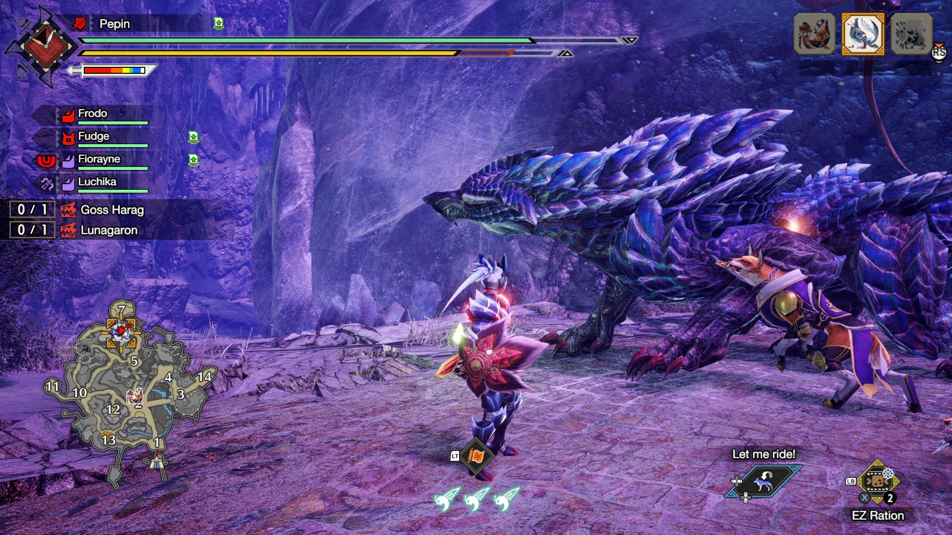 Monster Hunter Rise Sunbreak Lunagaron   Weaknesses  Strategy  Farming - 26