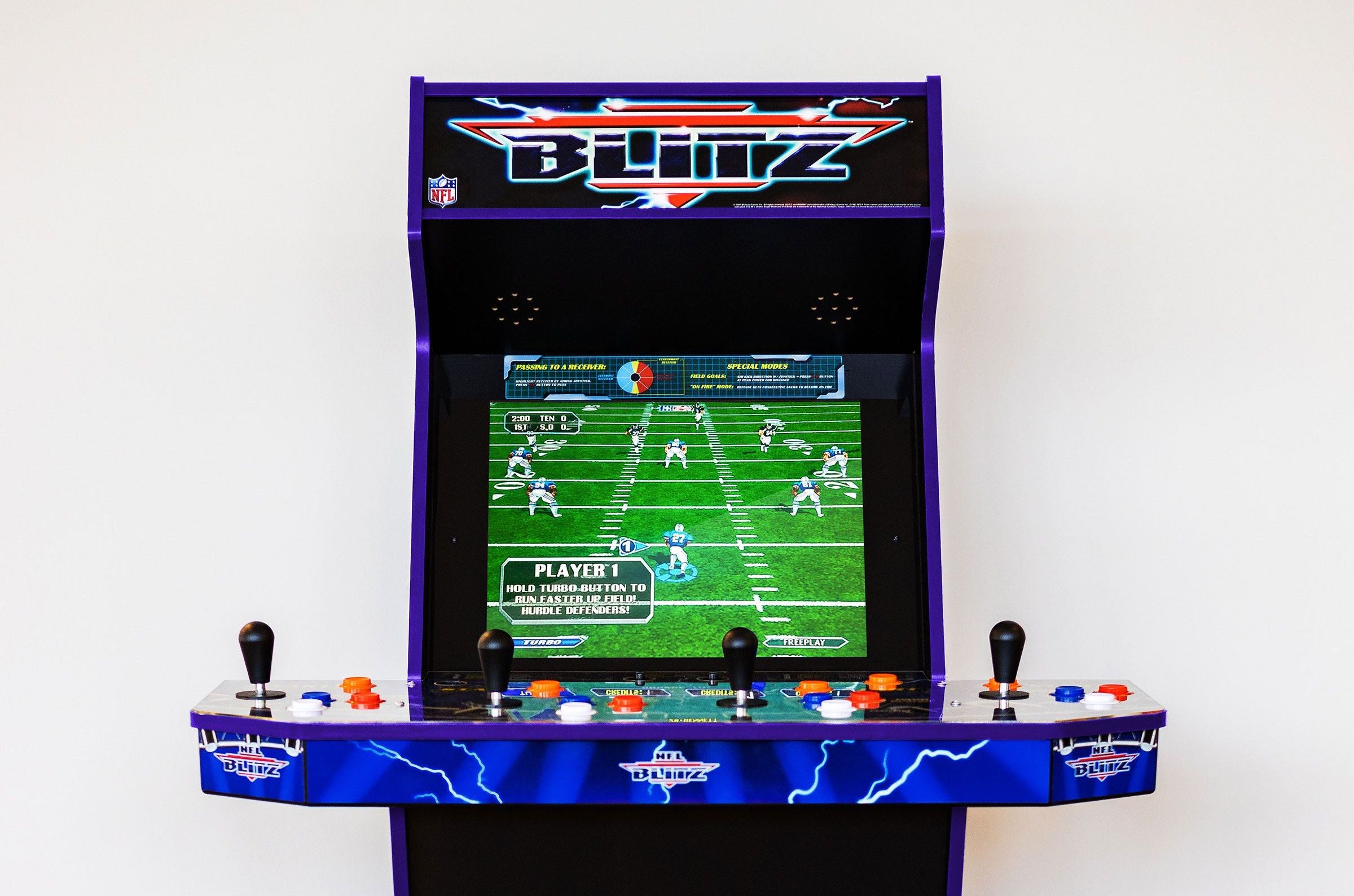 NFL Blitz returns in a thrilling new package via Arcade1Up   but the league really needs to get over itself - 58