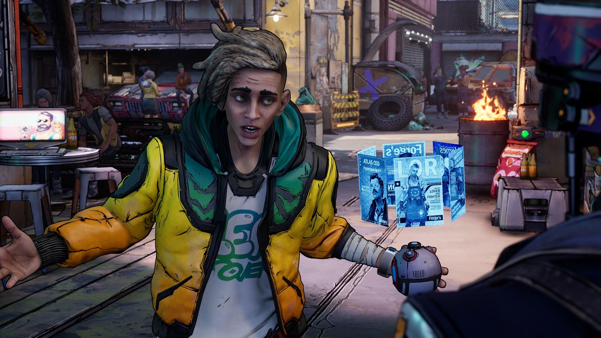 One of the new characters in New Tales from the Borderlands