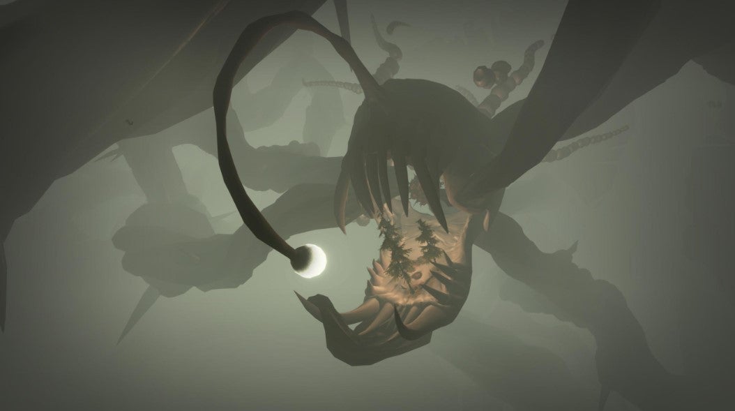 Image for Outer Wilds Dark Bramble: How to Get Past the Angler Fish and Find Feldspar