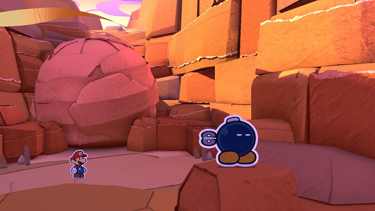 Image for Paper Mario The Origami King: Where to Find Bobby the Bob-Omb in Autumn Mountain