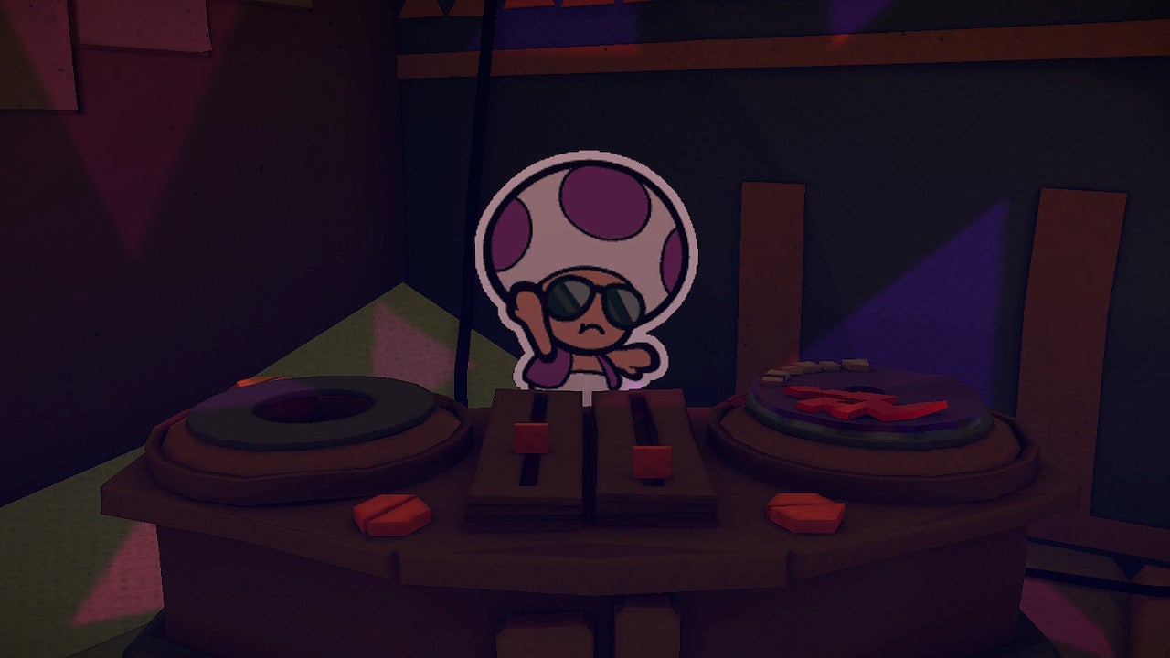 Paper Mario The Origami King Temple of Shrooms Sound Disc Locations VG247