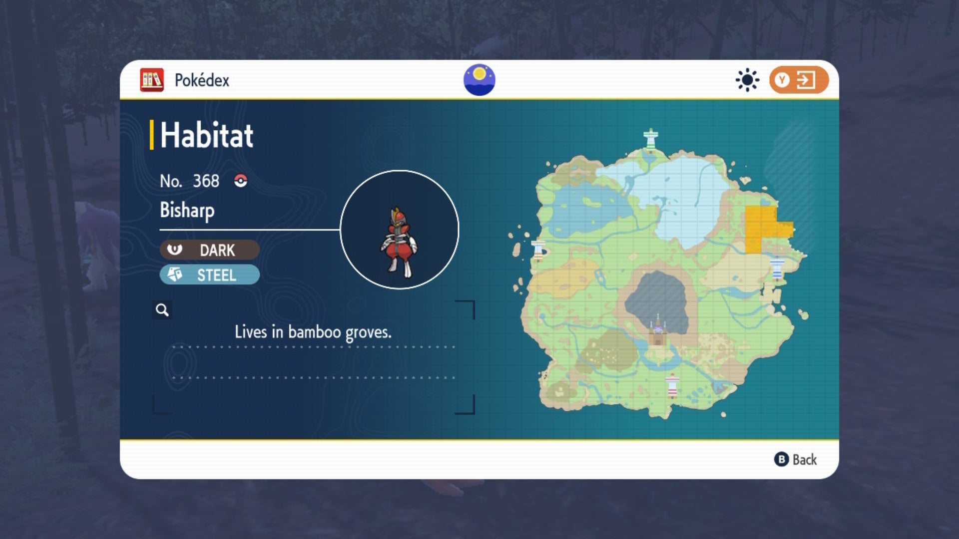 Pokemon Scarlet and Violet Bisharp Location  How to evolve Bisharp into Kingambit - 13