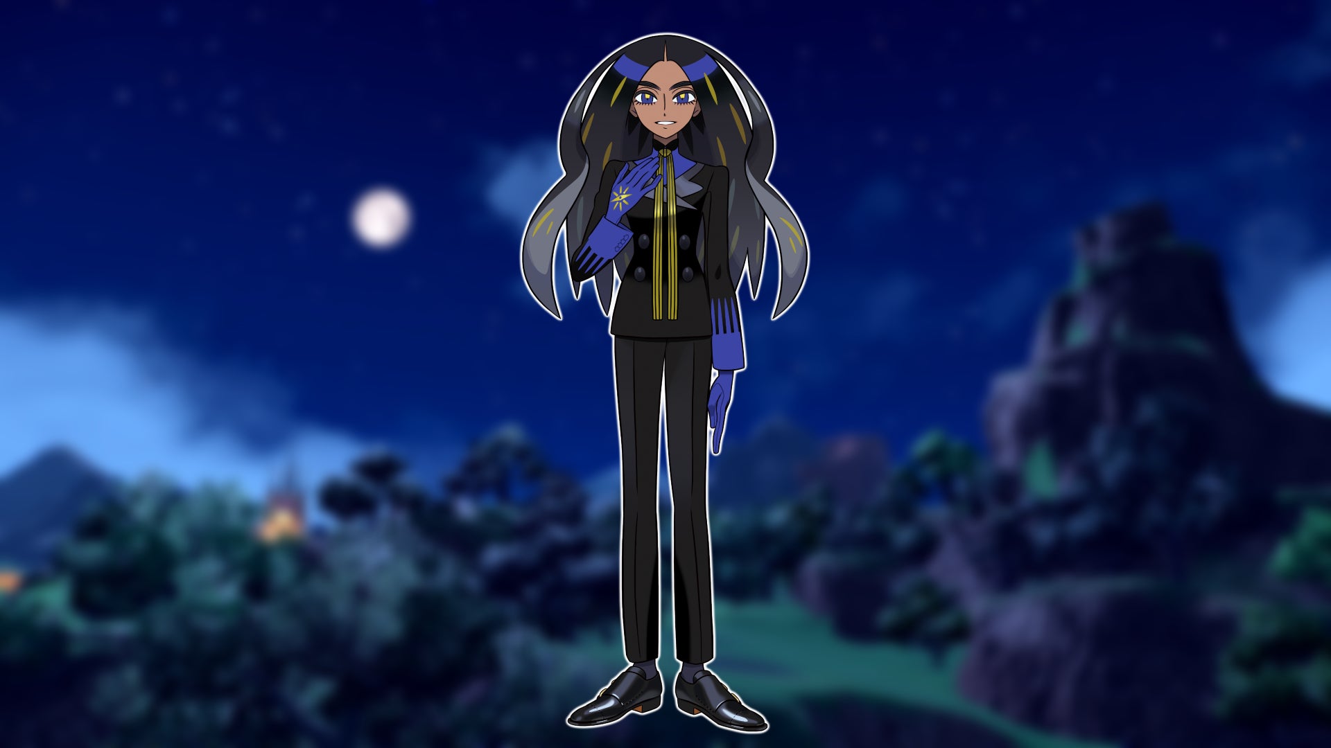 Champion Geeta in Pokemon Scarlet and Violet