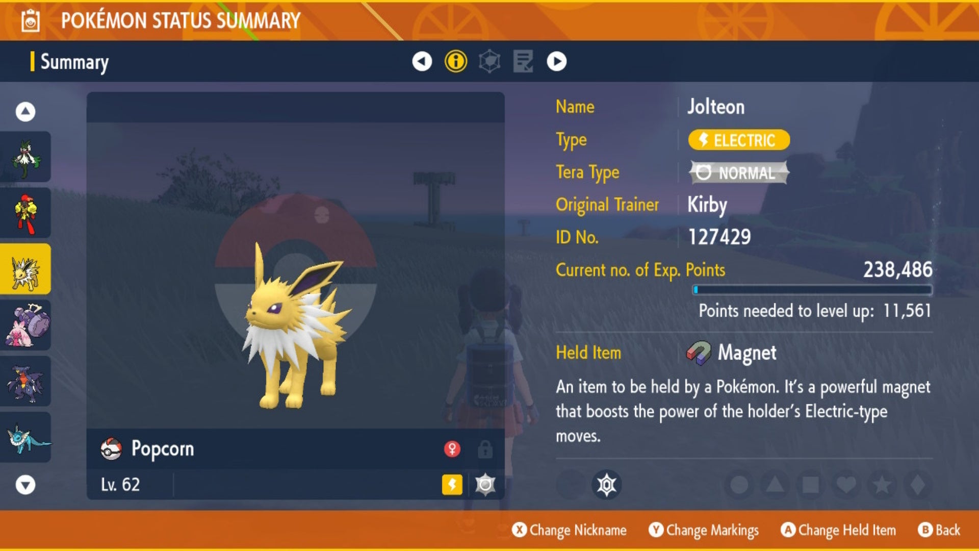 Pokemon Scarlet and Violet Tera Shards  How to change Tera Type - 12