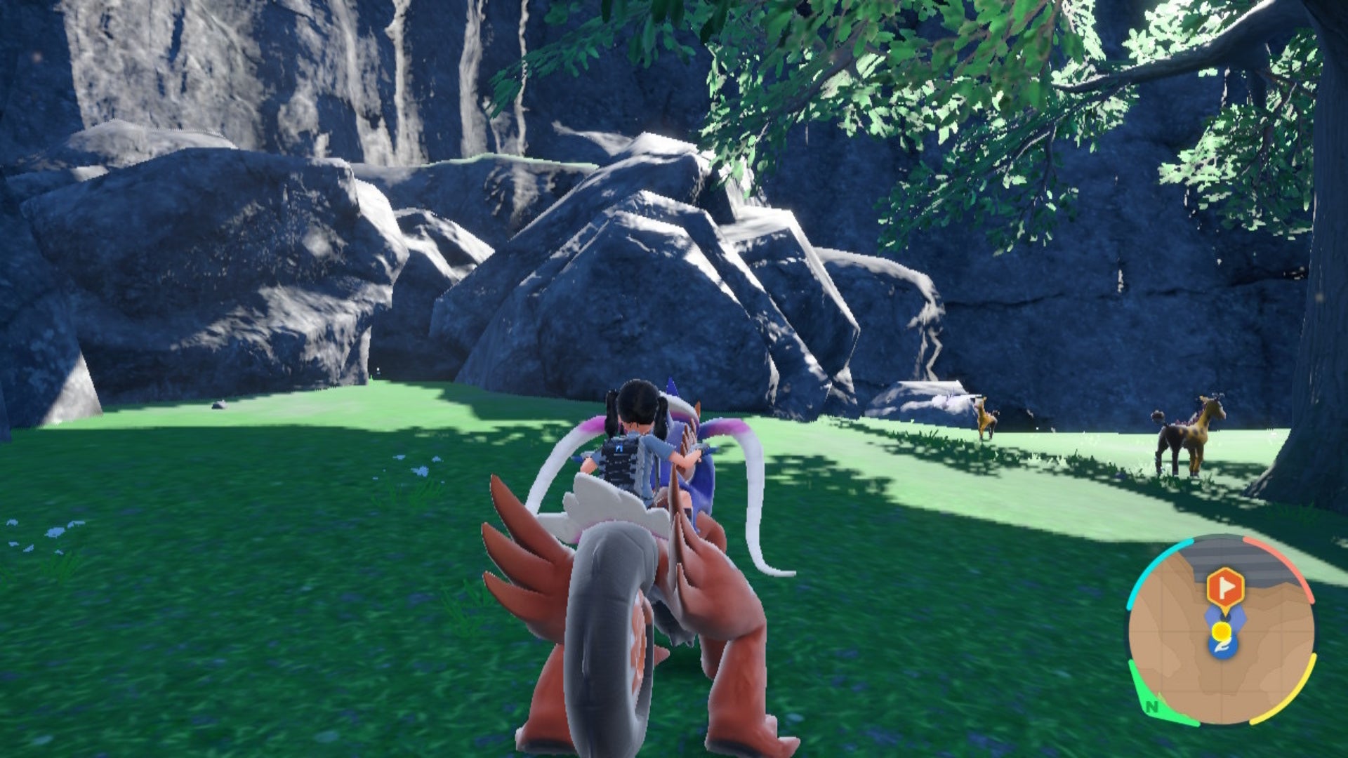 Where to find Roaring Moon in Pokemon Scarlet - 53
