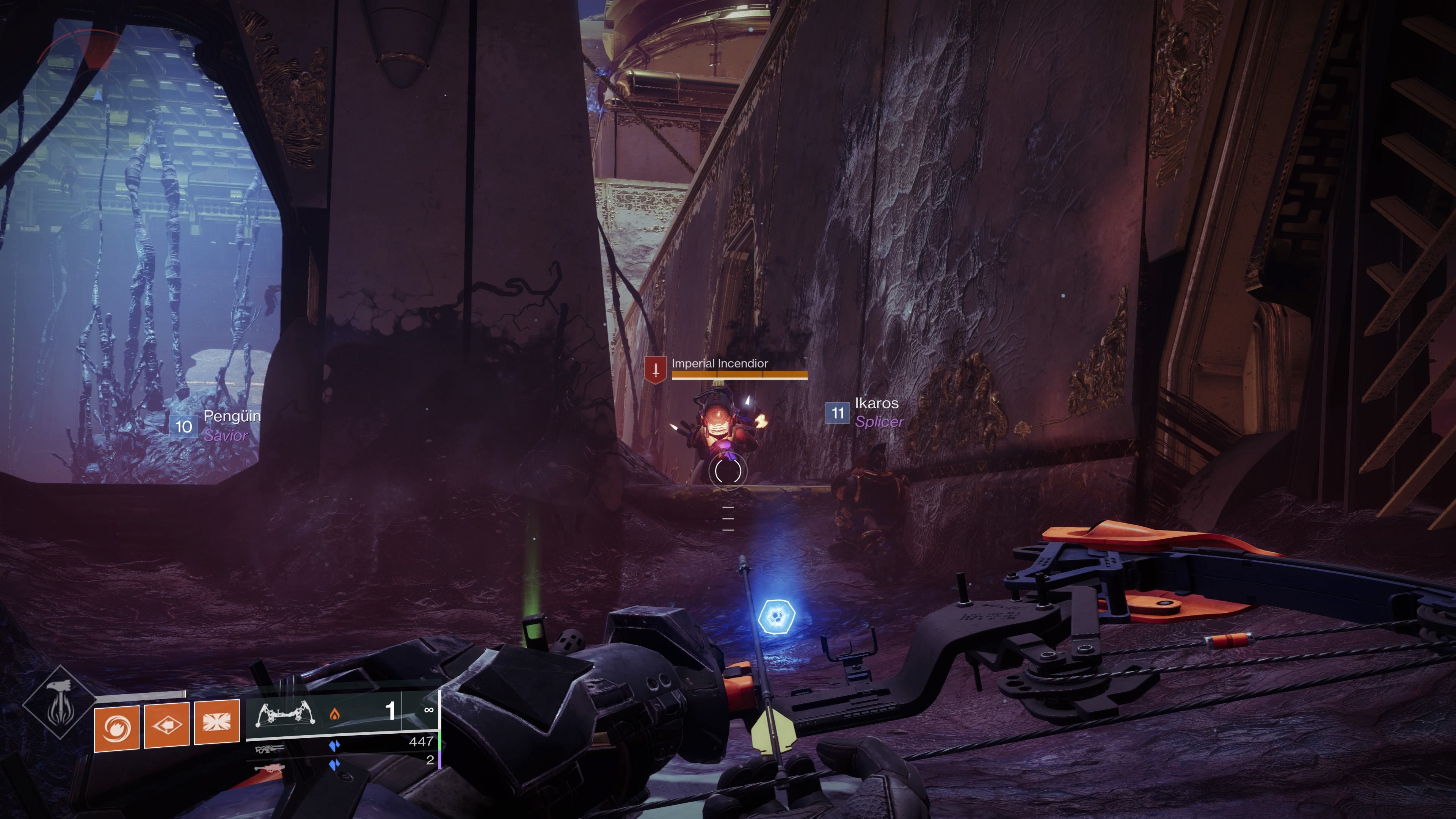 The ledge leading up to the opulent chest in the Royal Pools in Destiny 2 Season of the Haunted