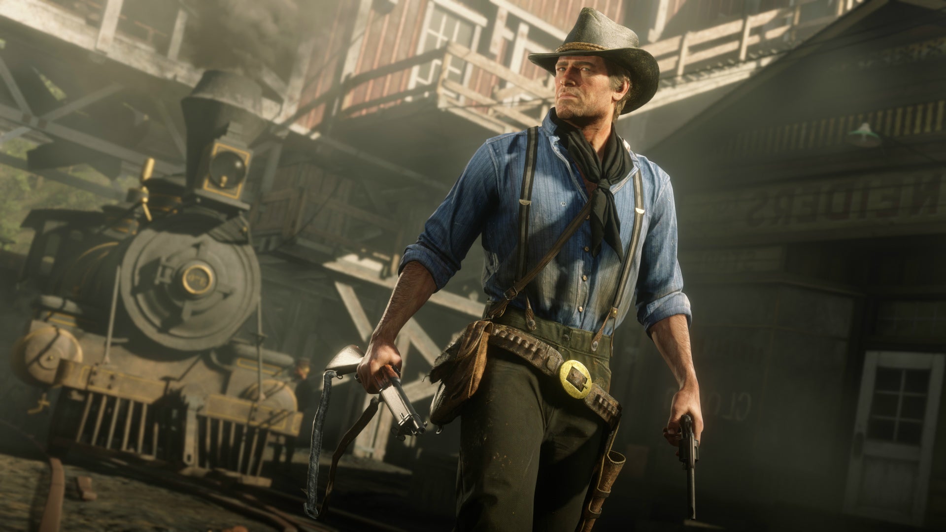 Red Redemption 2 PC Makes Arthur the Clumsiest, and Most Unstoppable, Sharpshooter in the West | VG247