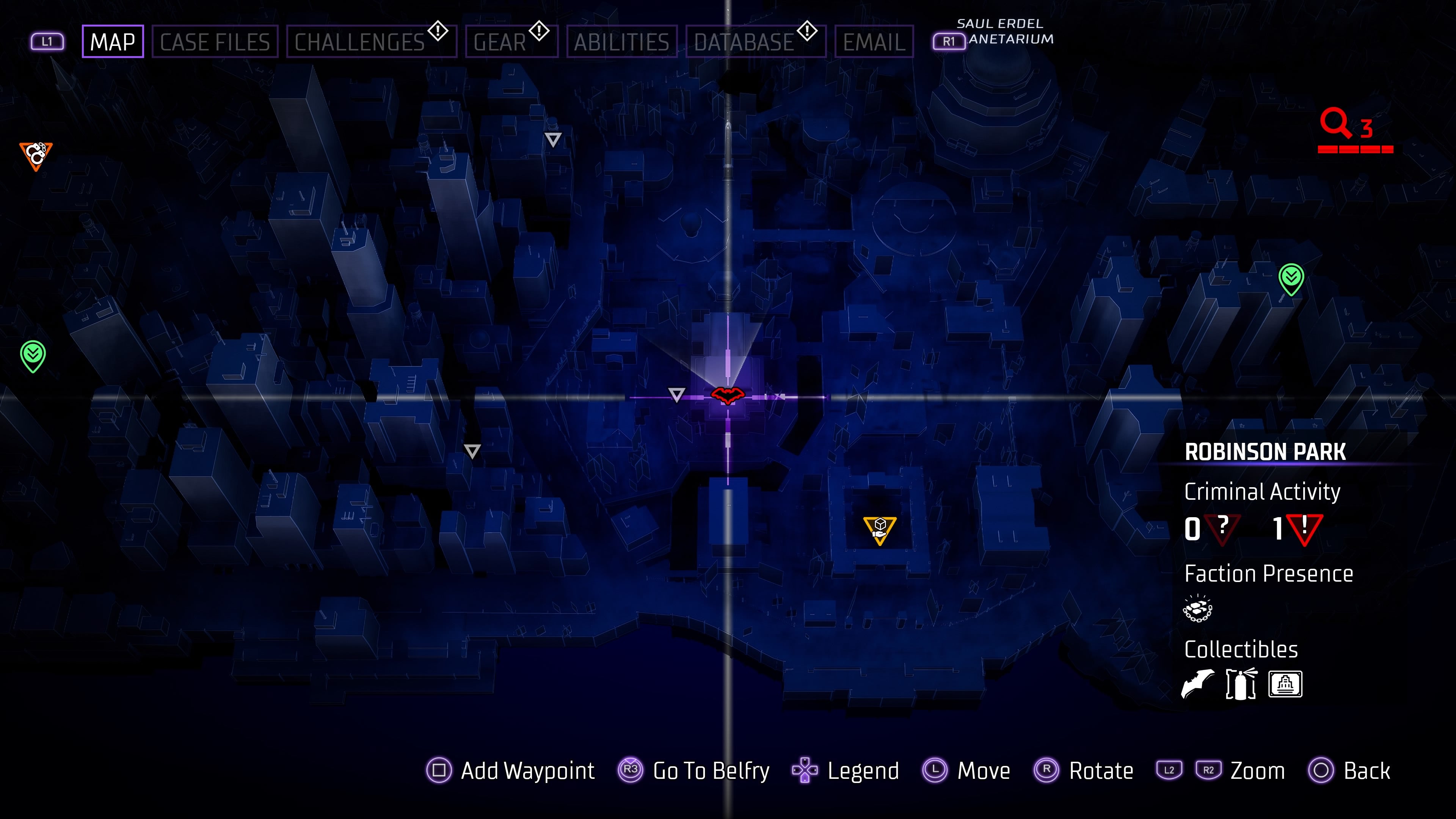 Gotham Knights all batarang locations - 12