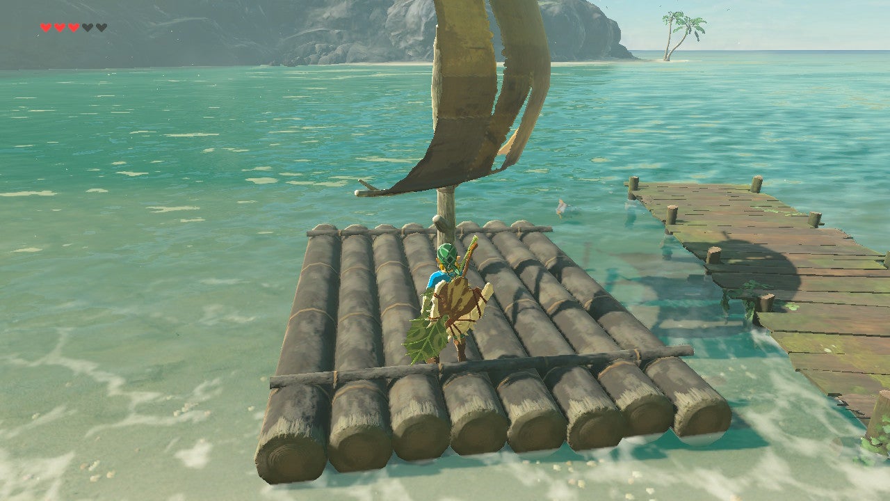Breath of the Wild: How to Sail Raft Boats | VG247