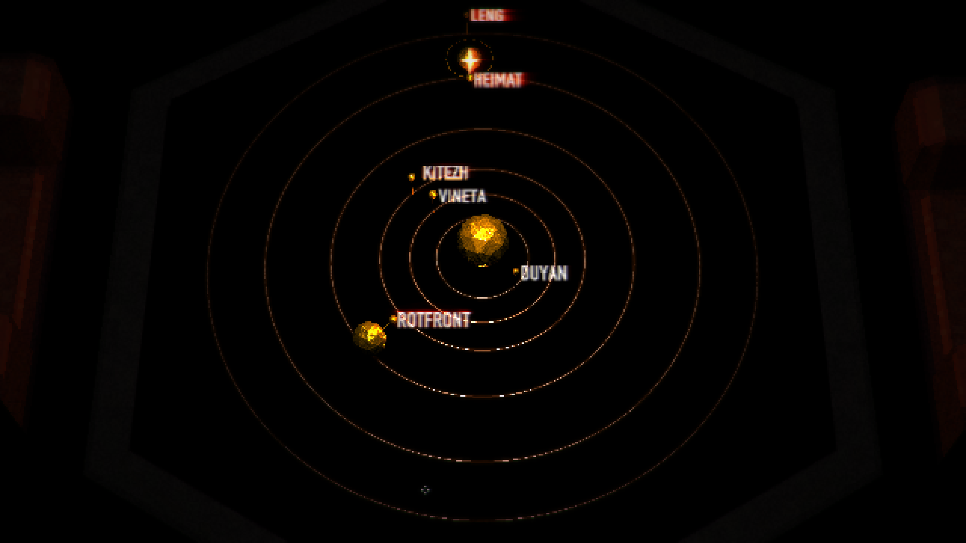 The star chart in Signalis