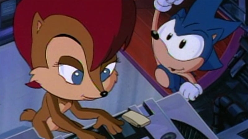 Sonic saturday morning cartoon clearance