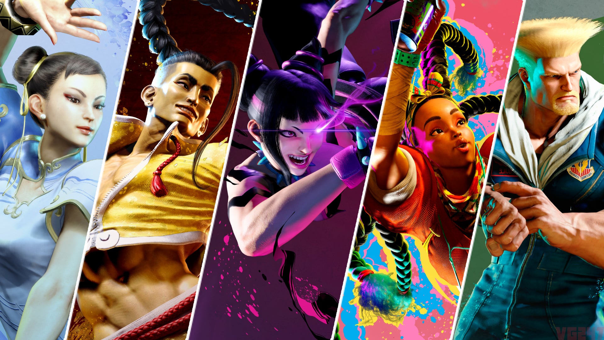 Image for Street Fighter 6 coming in June 2023, introduces Dee Jay, Manon, Marisa, and JP