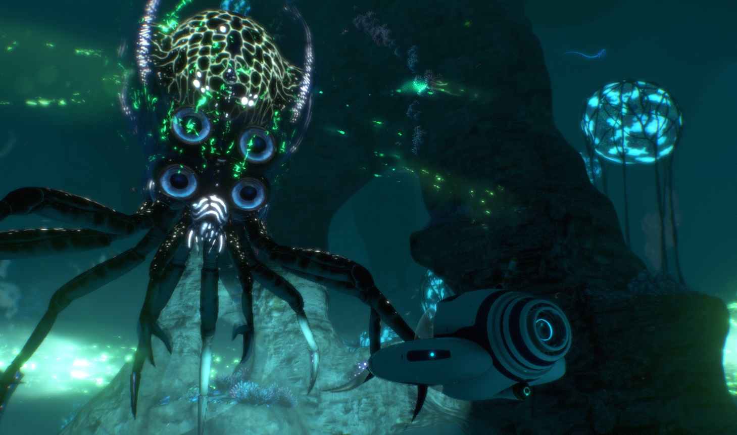 Subnautica мотылек картинки