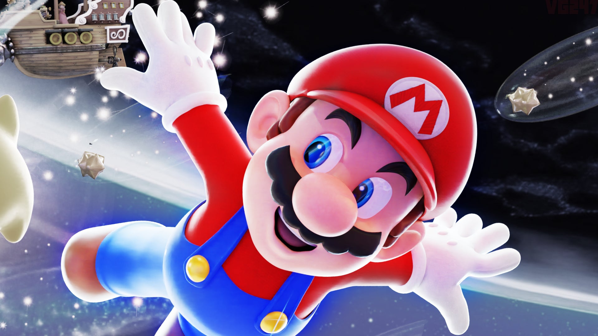 Super Mario Galaxy là một trong những phiên bản đặc biệt của trò chơi Mario. Với họa tiết đồ họa đẹp mắt và cốt truyện thú vị, hãy tham gia cùng Mario vào cuộc phiêu lưu đầy thử thách và khám phá những hành tinh xa lạ. Xem hình ảnh để tưởng tượng và cảm nhận đầy đủ vẻ đẹp của trò chơi Mario.