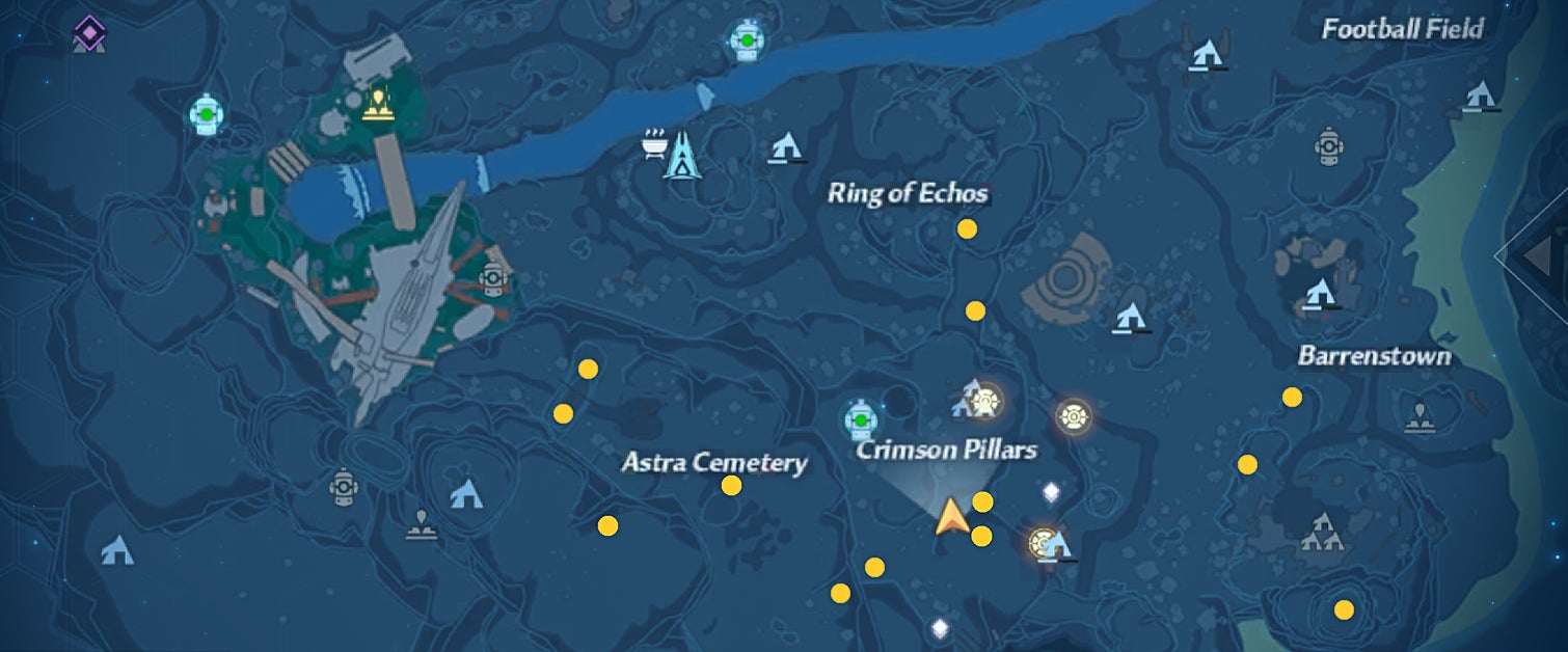 Tower of Fantasy  Where to gather Crystals - 85