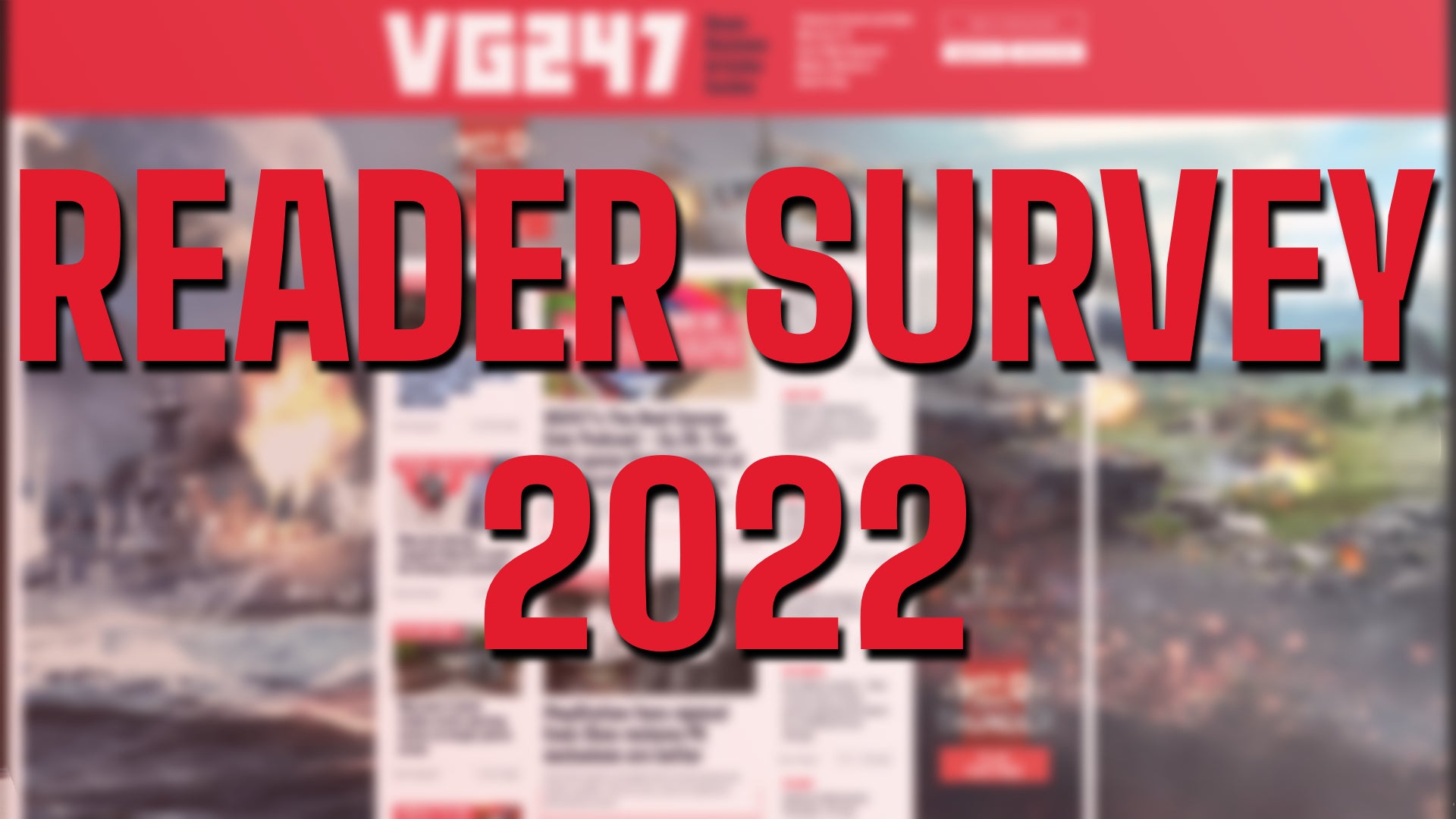 Reader Survey 2022 promo image