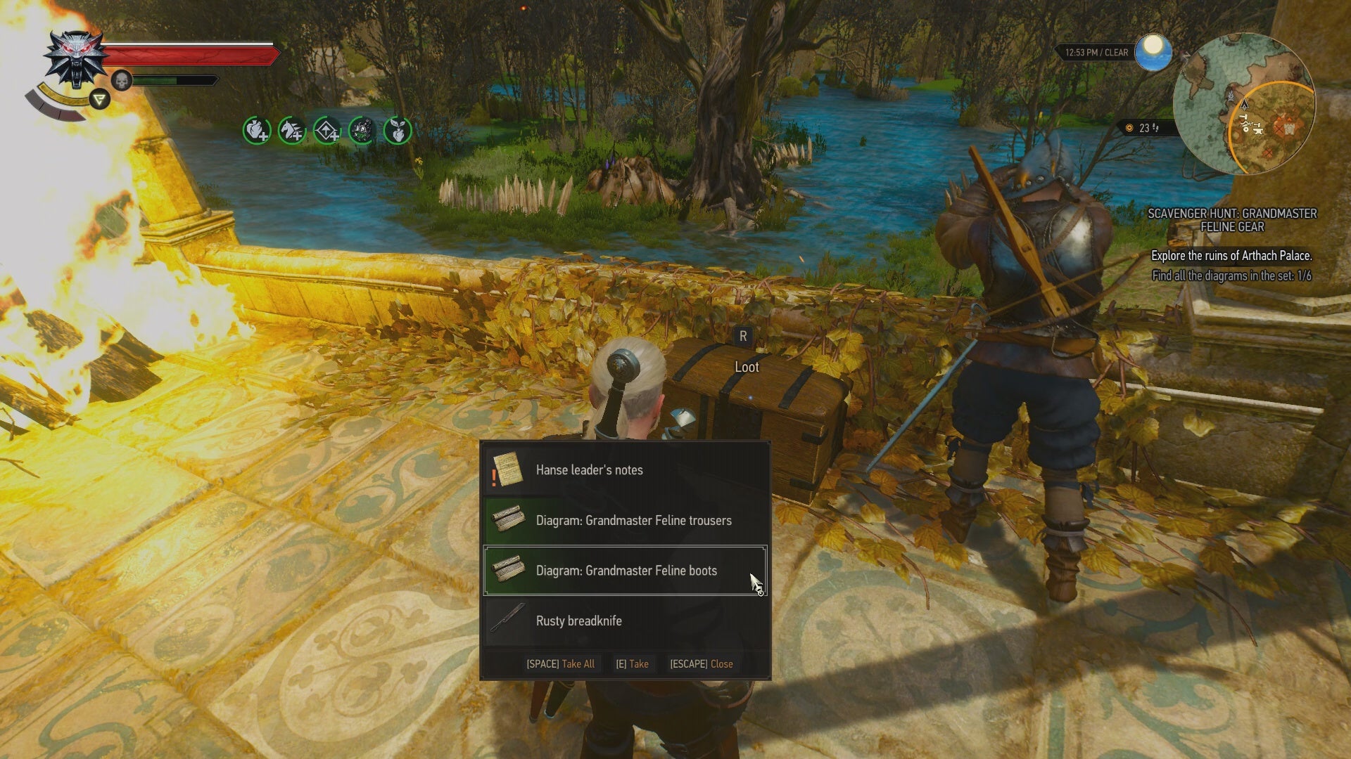 The Witcher 3  How to Get the Grandmaster Feline Gear - 33