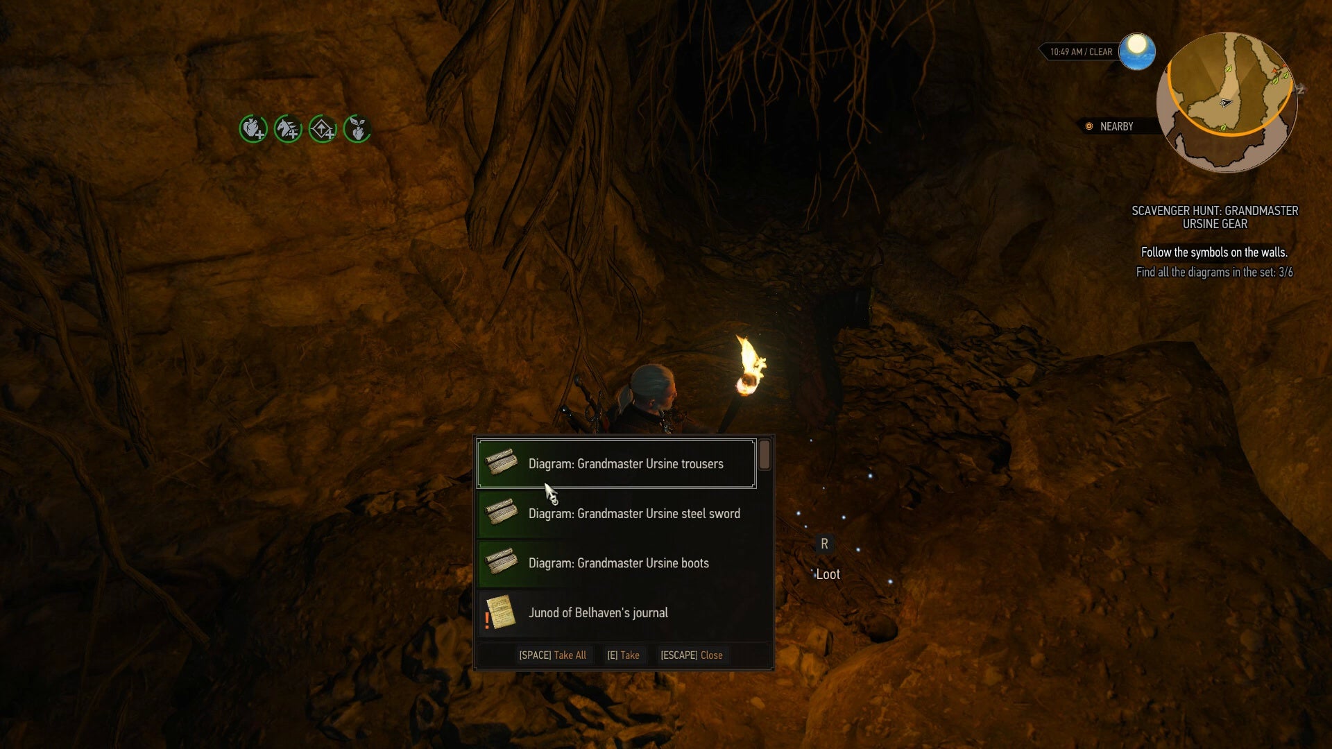 The Witcher 3 Grandmaster Ursine Gear locations - 46