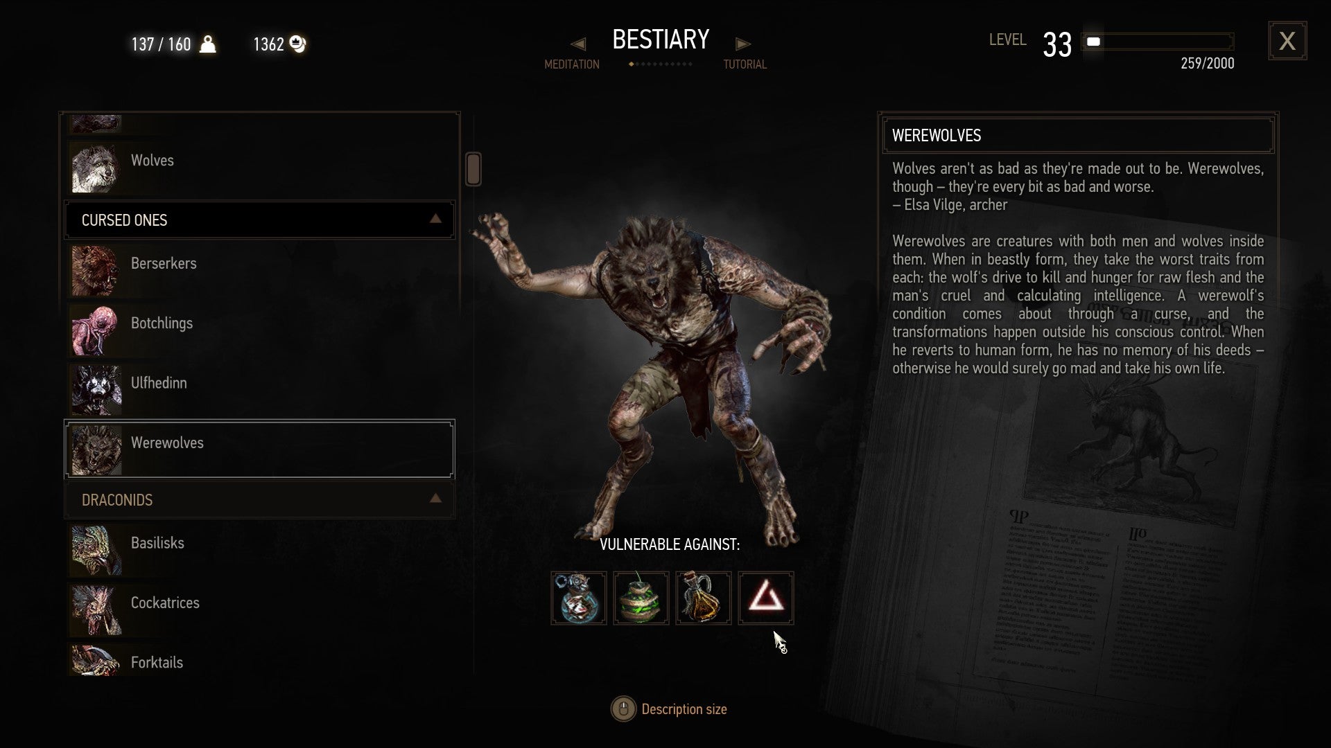 Witcher 3  How to Defeat Werewolves and Stop Their Health Regen Ability - 87