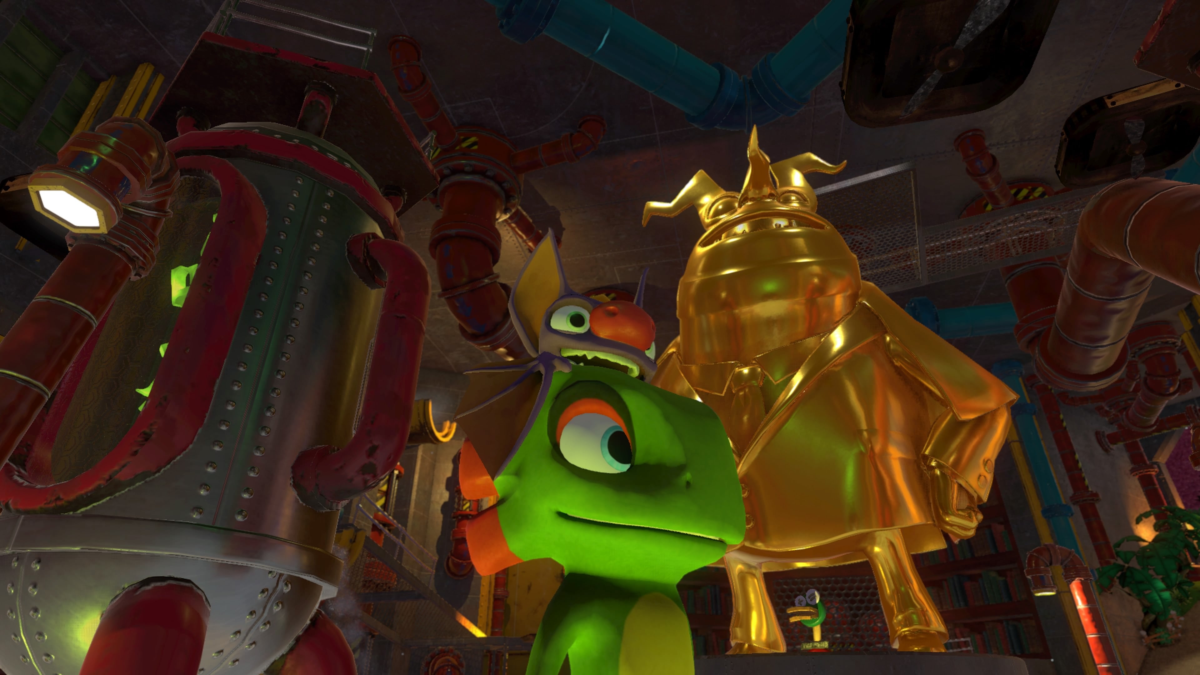 Image for Yooka Laylee Hivory Towers - Pagie Locations, Butterfly Heart, Power Extender