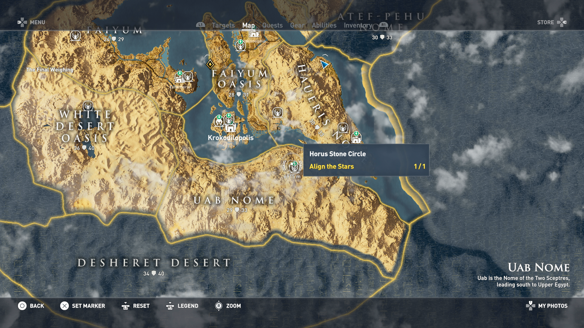 Lavet en kontrakt fokus Koordinere Assassin's Creed Origins Stone Circles - Stone Circle Locations - Bayek's  Promise Quest Walkthrough, Get the Legendary Isu Armor | VG247