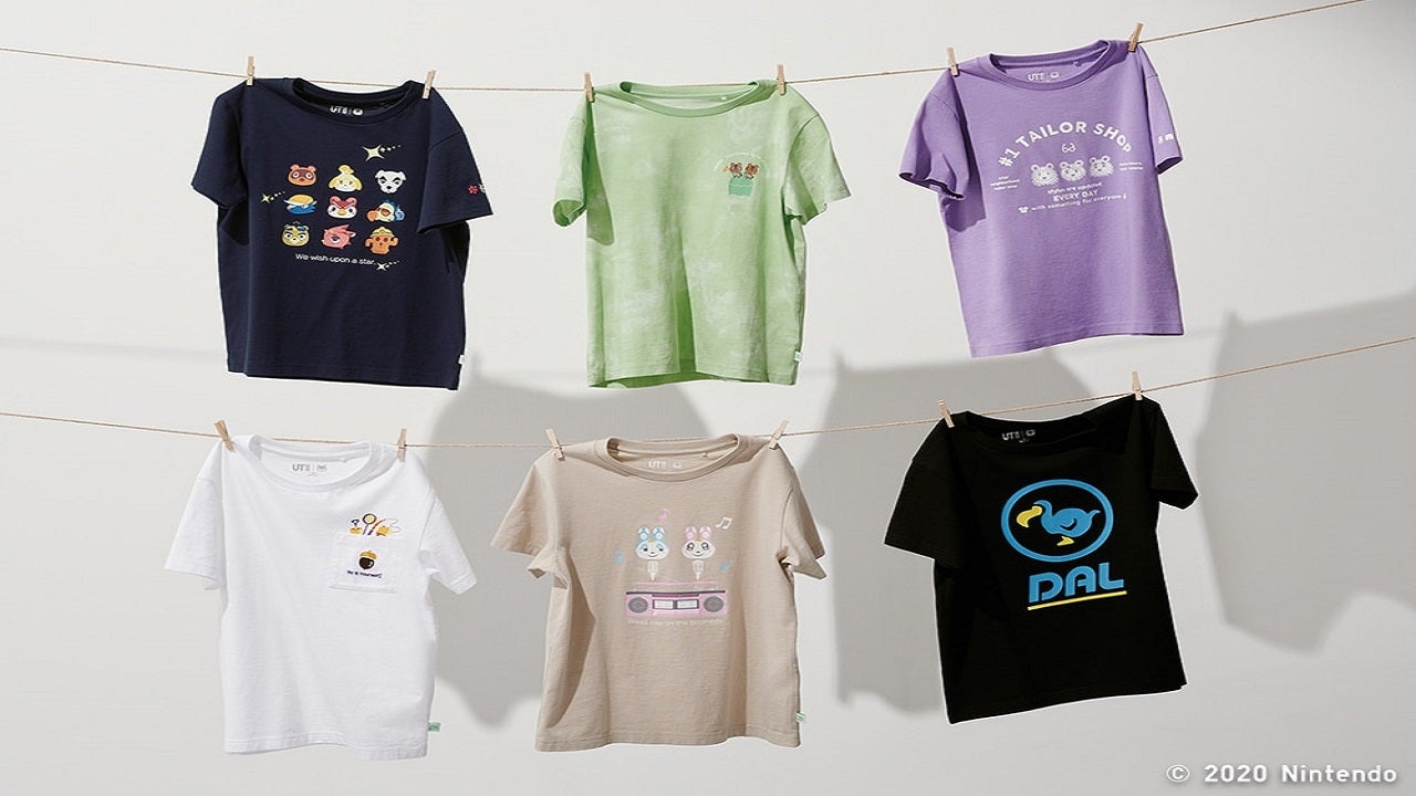 Image for Animal Crossing: New Horizons UNIQLO shirts available for purchase