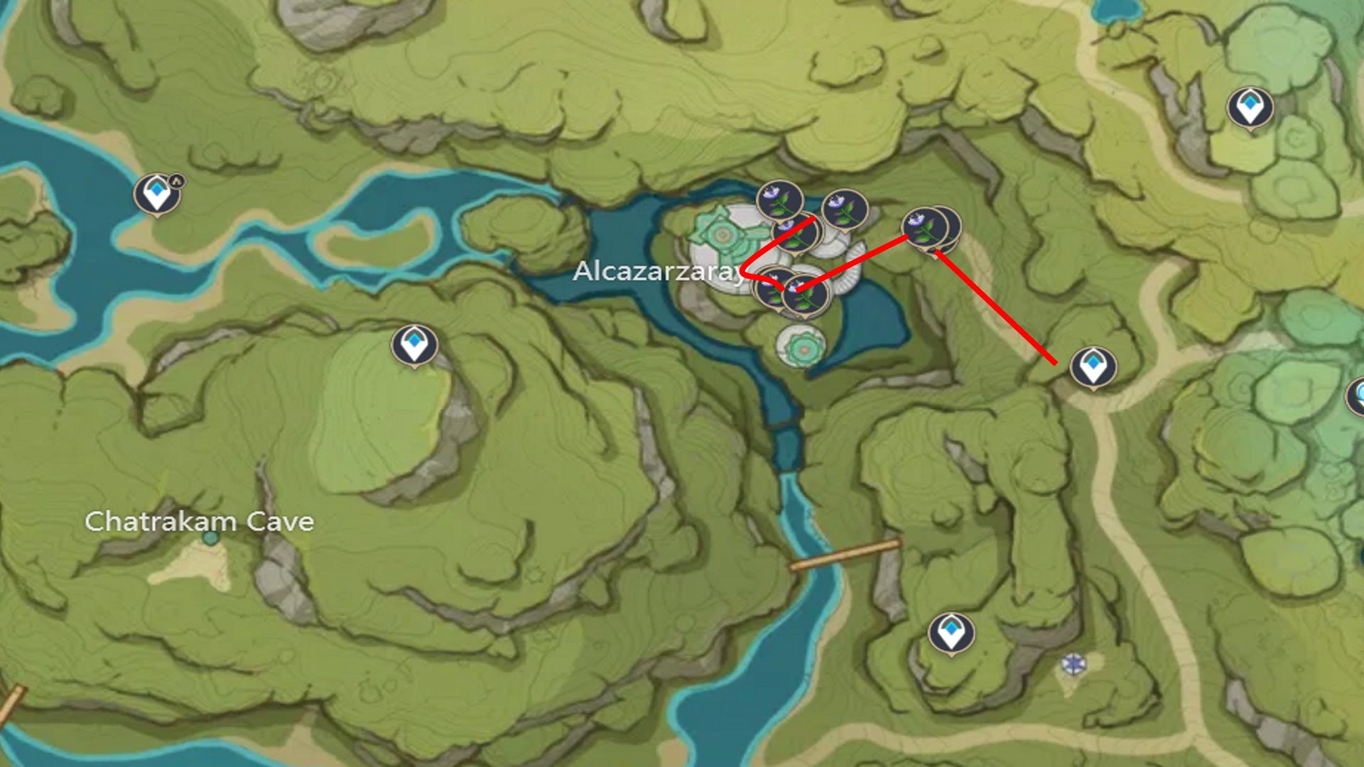 Genshin Impact all Padisarah locations and Padisarah farming tips - 96