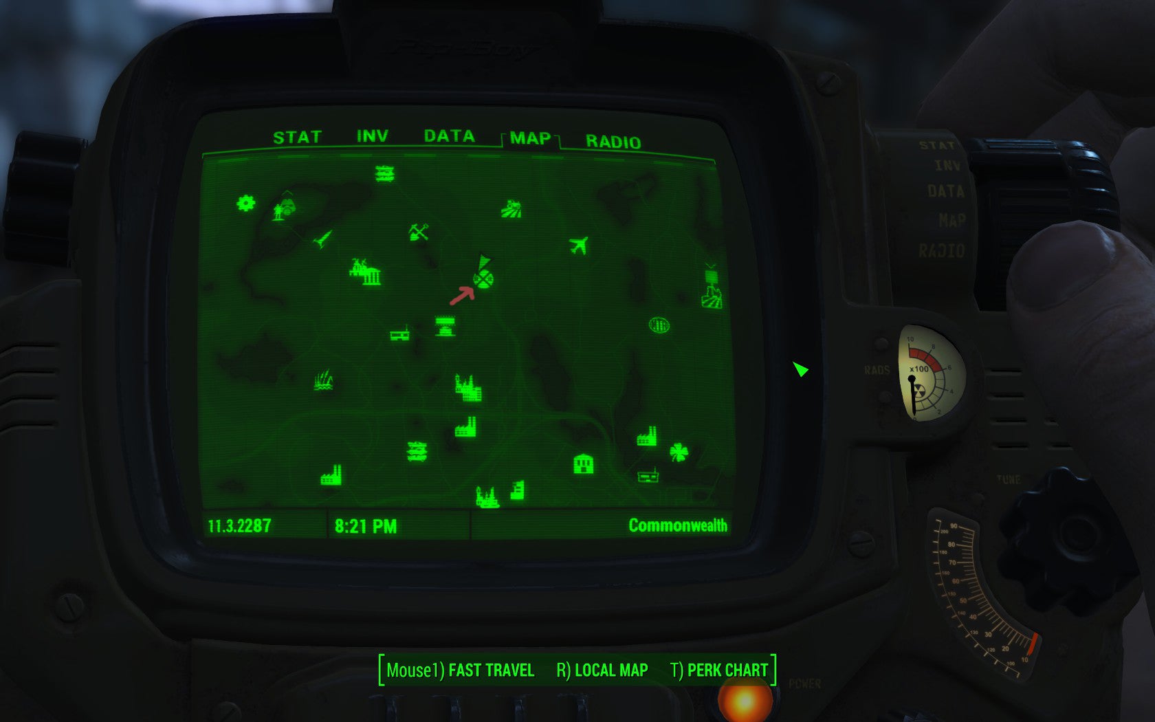 Image for The Alien Easter egg in Fallout 4