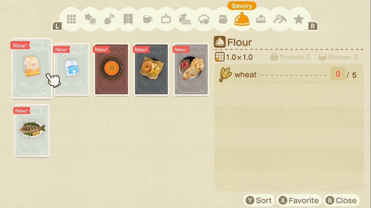 Animal Crossing  New Horizons   Cooking Crops  where to get Wheat  Flour  Potatoes - 36
