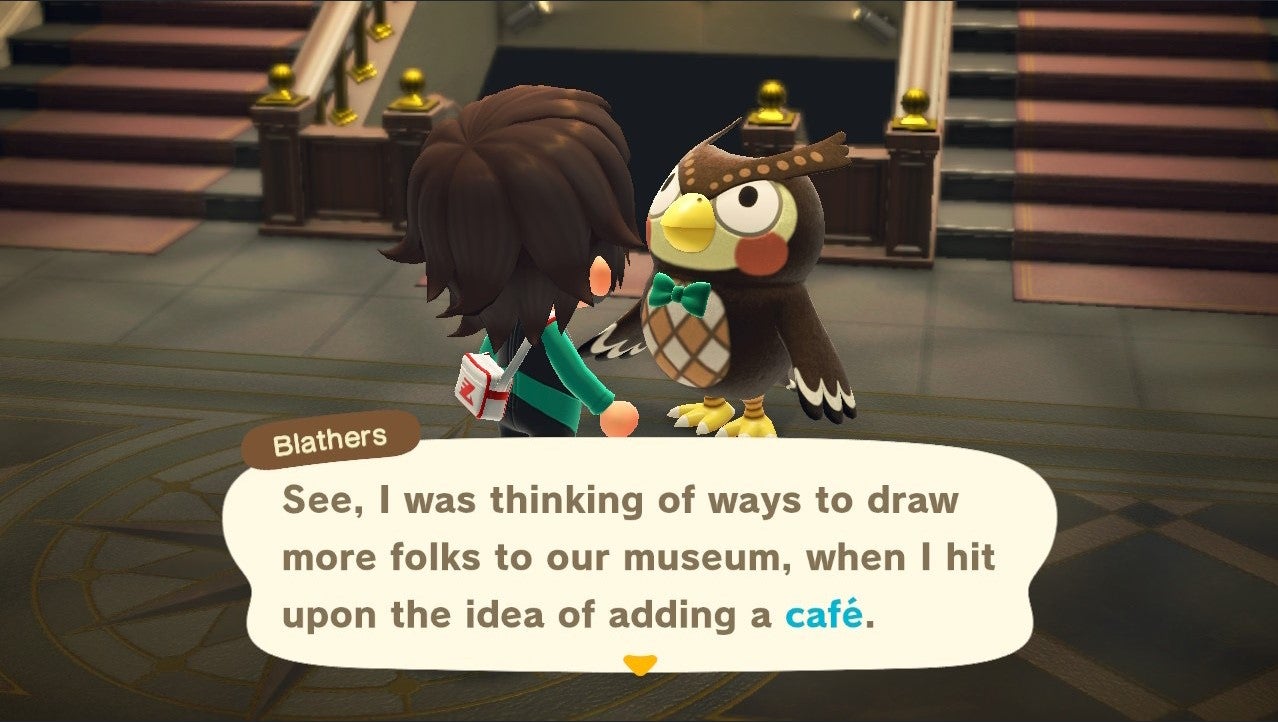 Animal Crossing: New Horizons Brewster's Cafe - Where do you find Brewster and unlock the museum cafe?