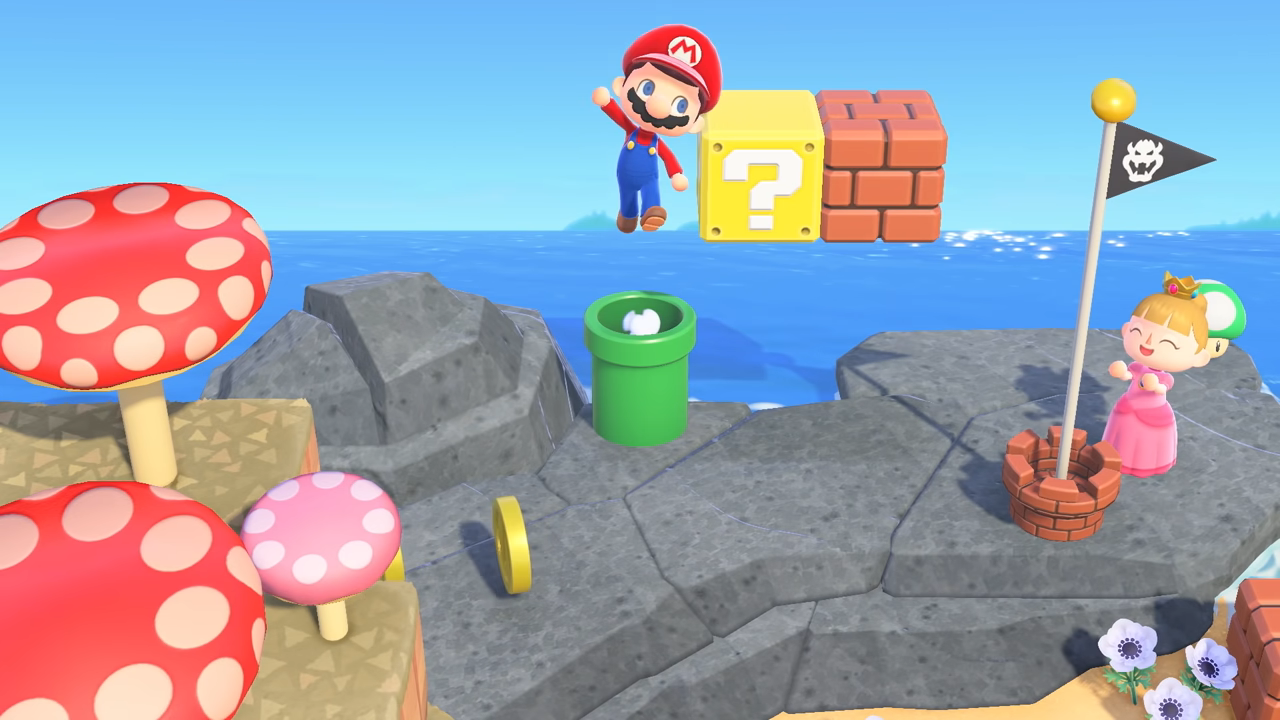 Image for Animal Crossing + Mario | How to get Mario items in New Horizons
