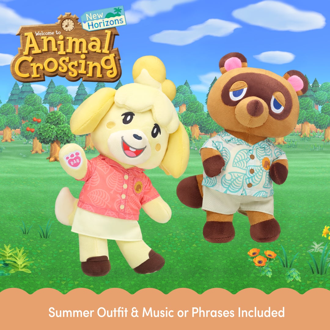 Image for Animal Crossing Build-A-Bear orders will go live today