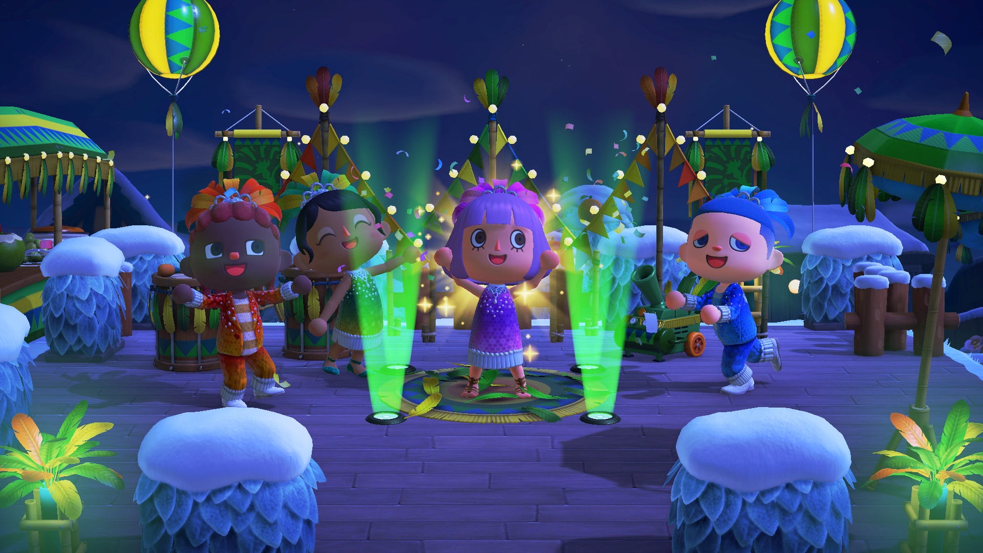 Image for Animal Crossing: New Horizons' free January update will get you in the carnival spirit