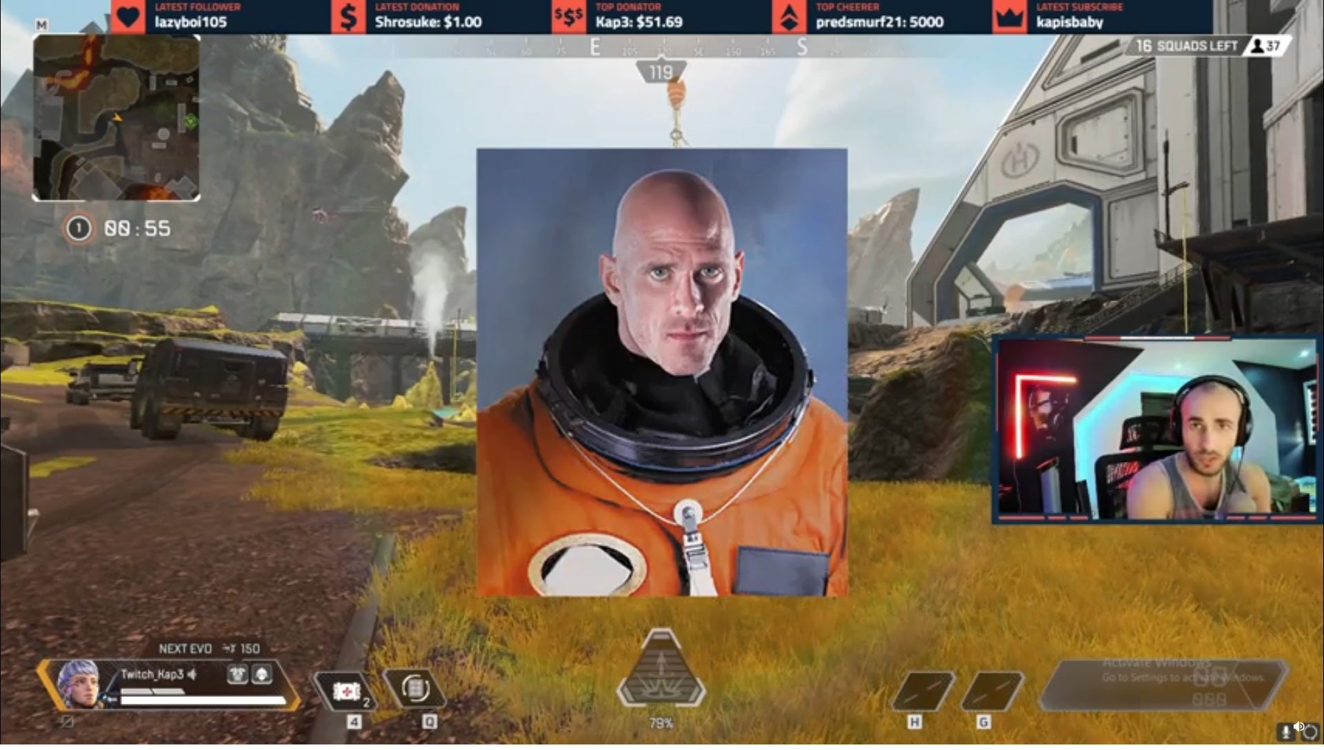 Johnny Sins has had his name censored in Apex Legends | VG247